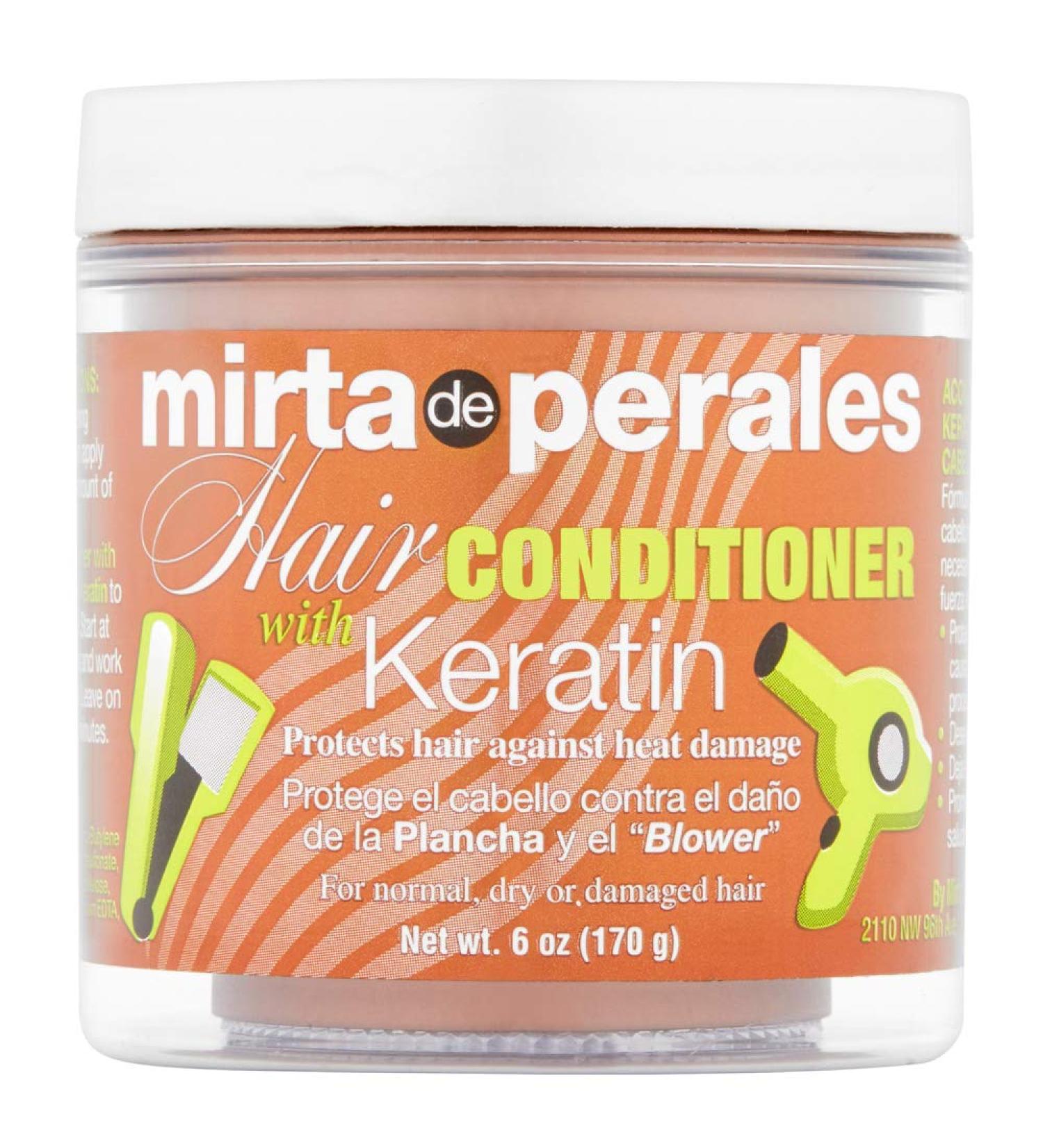 Mirta de Perale Keratin Hair Conditioner 6 oz - Nourishing International Shipping - Buy Online on GoSupps.com
