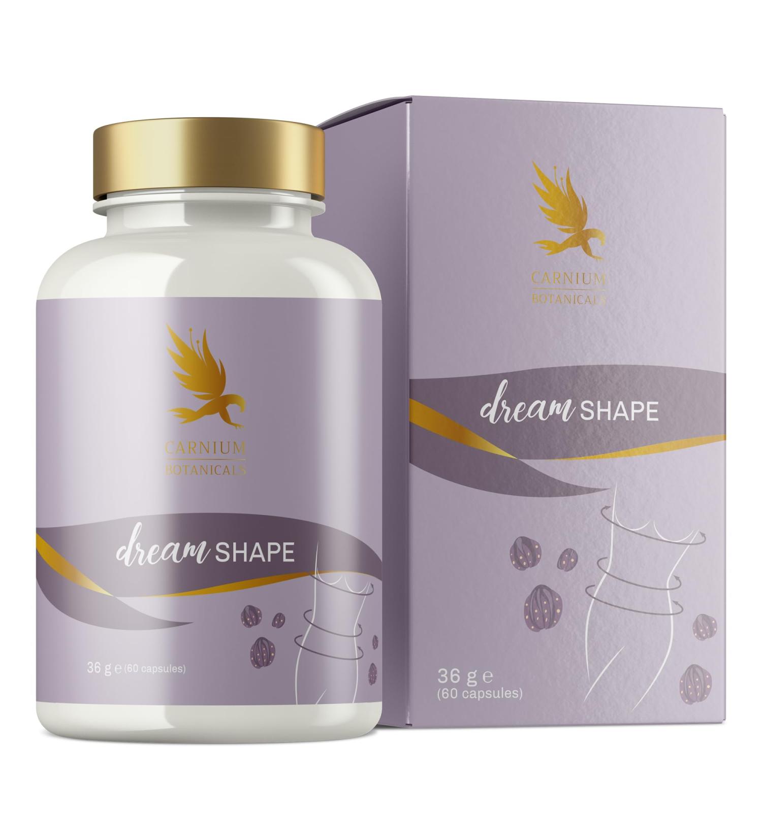 BIO PACK Carnium Botanicals Dream Shape Vitamin B6 & LCarnitine with Vitamin B3 Evening formula with MCT powder Caffeinefree 60 capsules - Buy Online on GoSupps.com