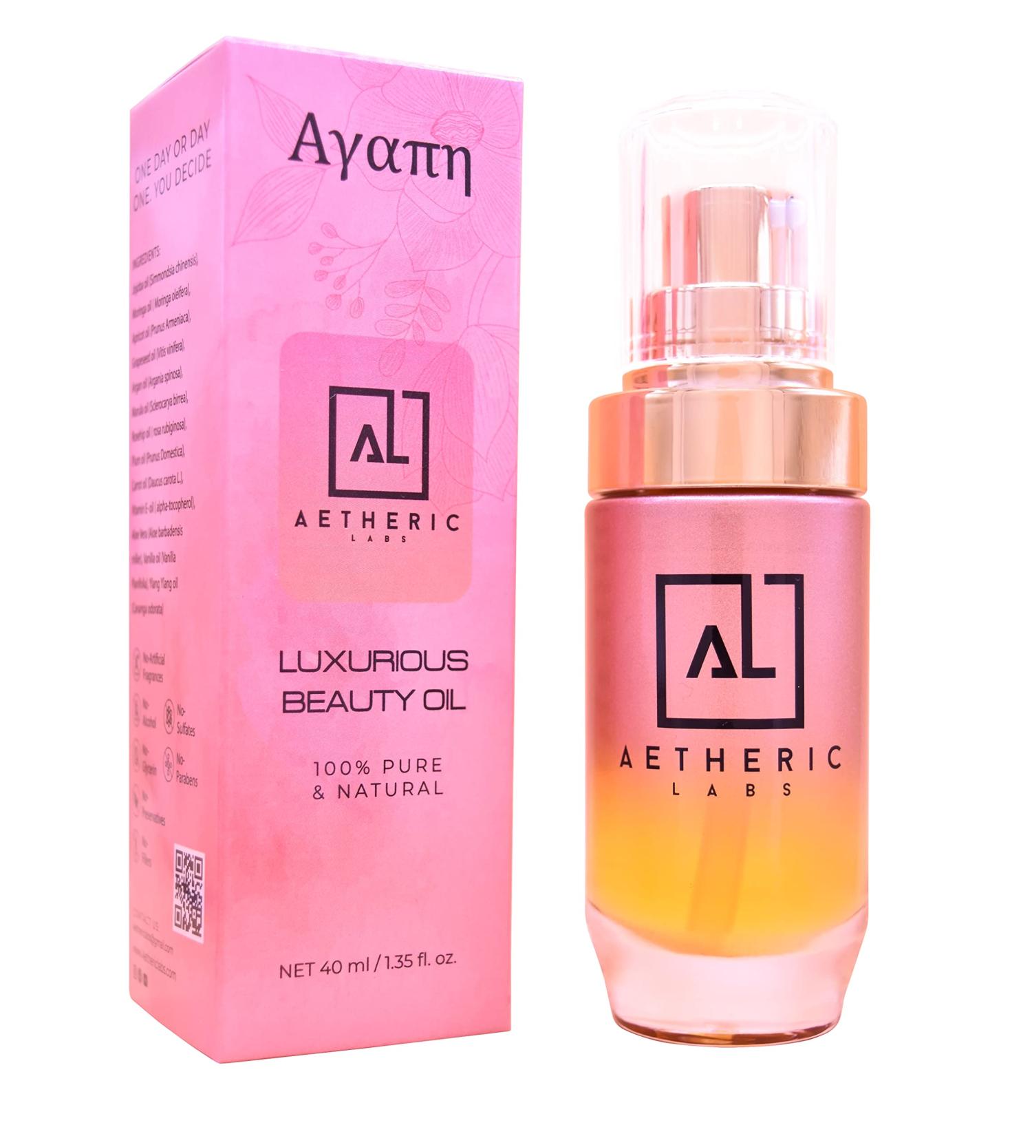 Buy 100% Natural Vegan Anti-Aging Facial Beauty Oil - Shop Internationally - Buy Online on GoSupps.com