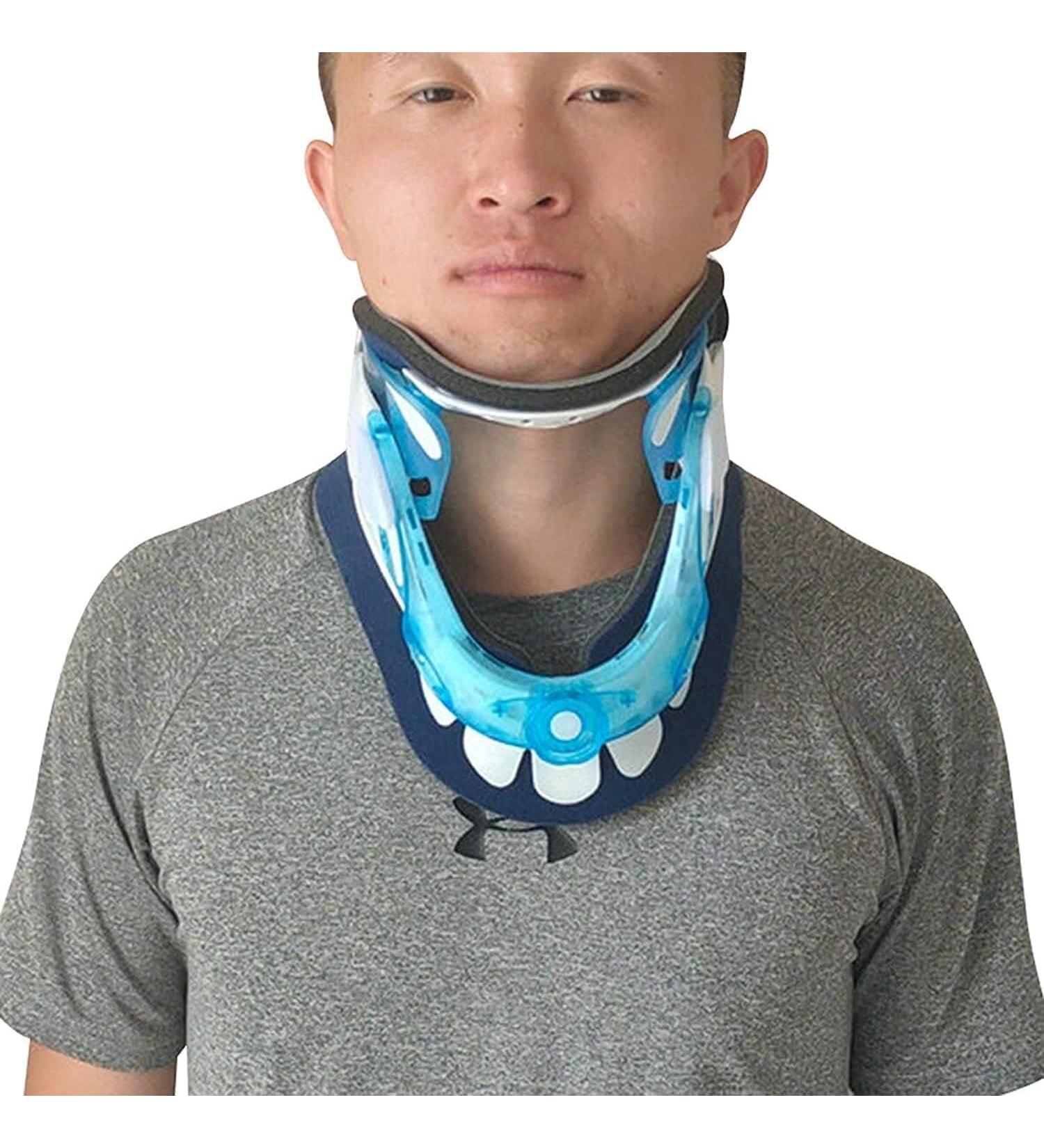 Jlasdr Neck Protection Brace - Cervical Support Collar for Pain Relief | Ideal for Office Workers Students & Drivers - Buy Online on GoSupps.com