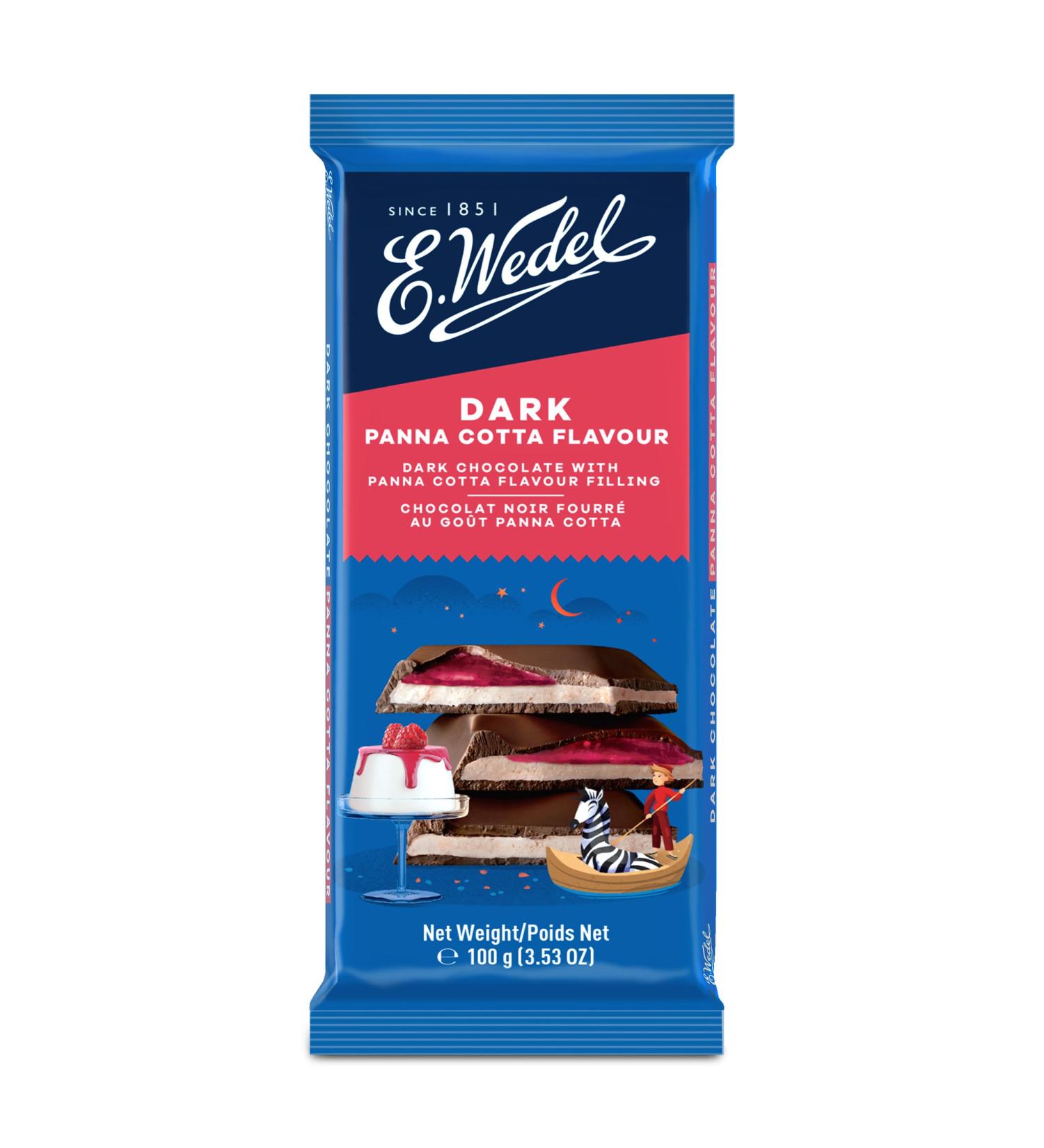 E. WEDEL Chocolate Bars and Tablets - Panna Cotta (1 Pack )