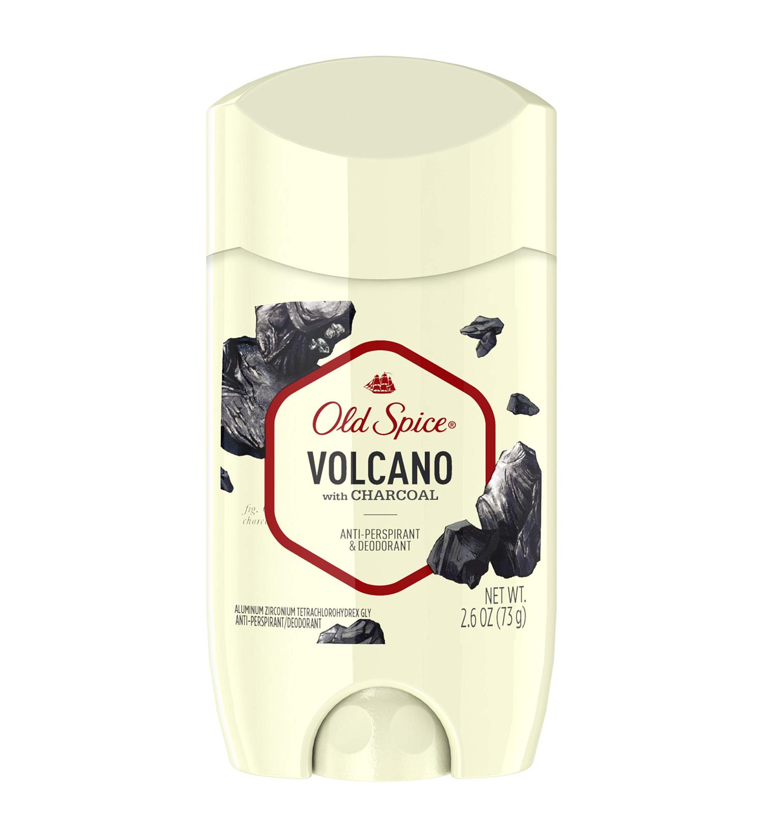 Old Spice Volcano Charcoal Scent Men's Antiperspirant Deodorant 2.6 oz - Buy Online on GoSupps.com