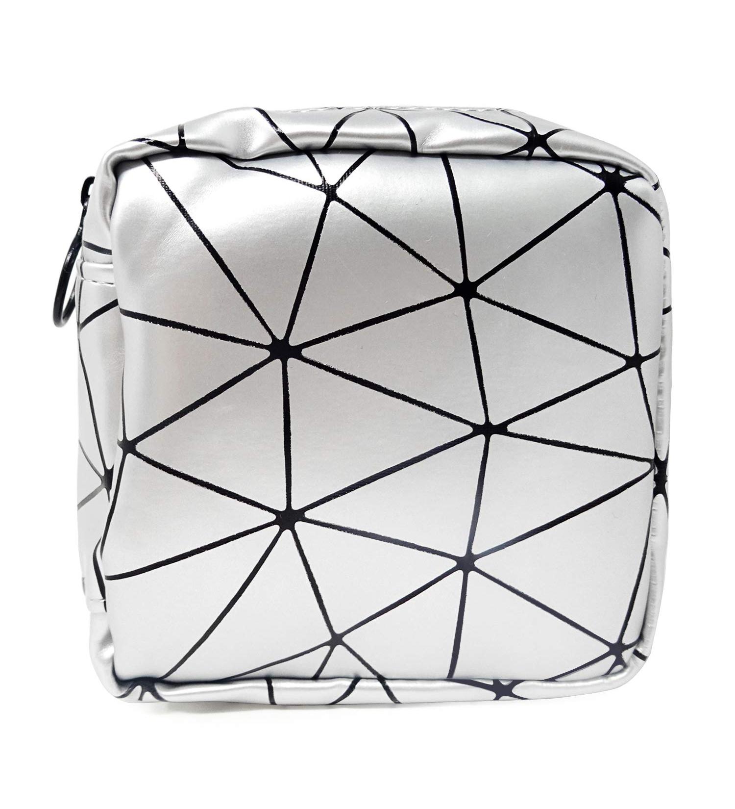 Honbay Large Capacity Sanitary Napkin Bag Tampons Pouch - Silver - Buy Online on GoSupps.com