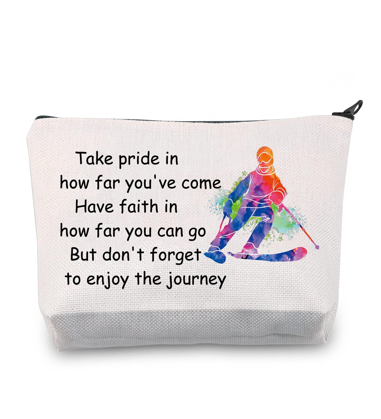 BNQL Skiing Gifts | Women's Skiing Bag & Cosmetics Organizer | Perfect for Ski Lovers & Teams - Buy Online on GoSupps.com