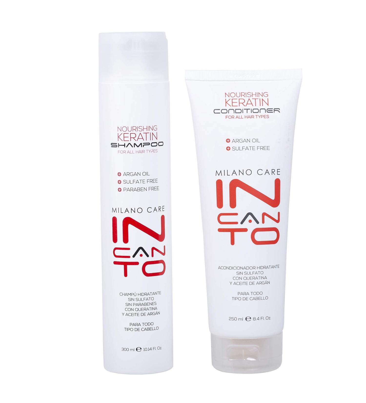 Best Keratin Nourishing Shampoo & Conditioner Set for Healthy Hair | International Shipping - Buy Online on GoSupps.com