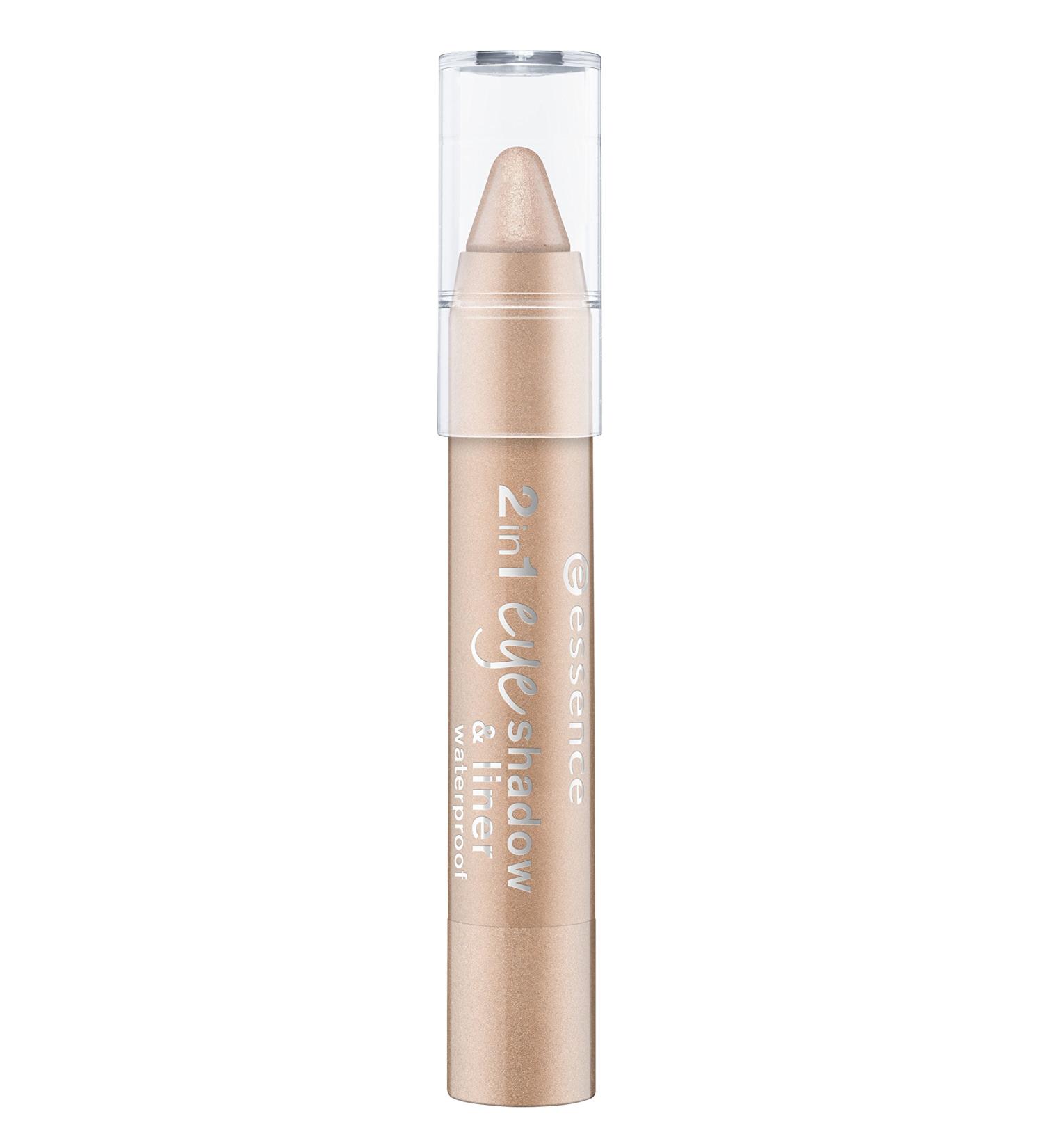 essence - Eyeshadow & Eyeliner - 2in1 eyeshadow & liner 02 - peach perfect