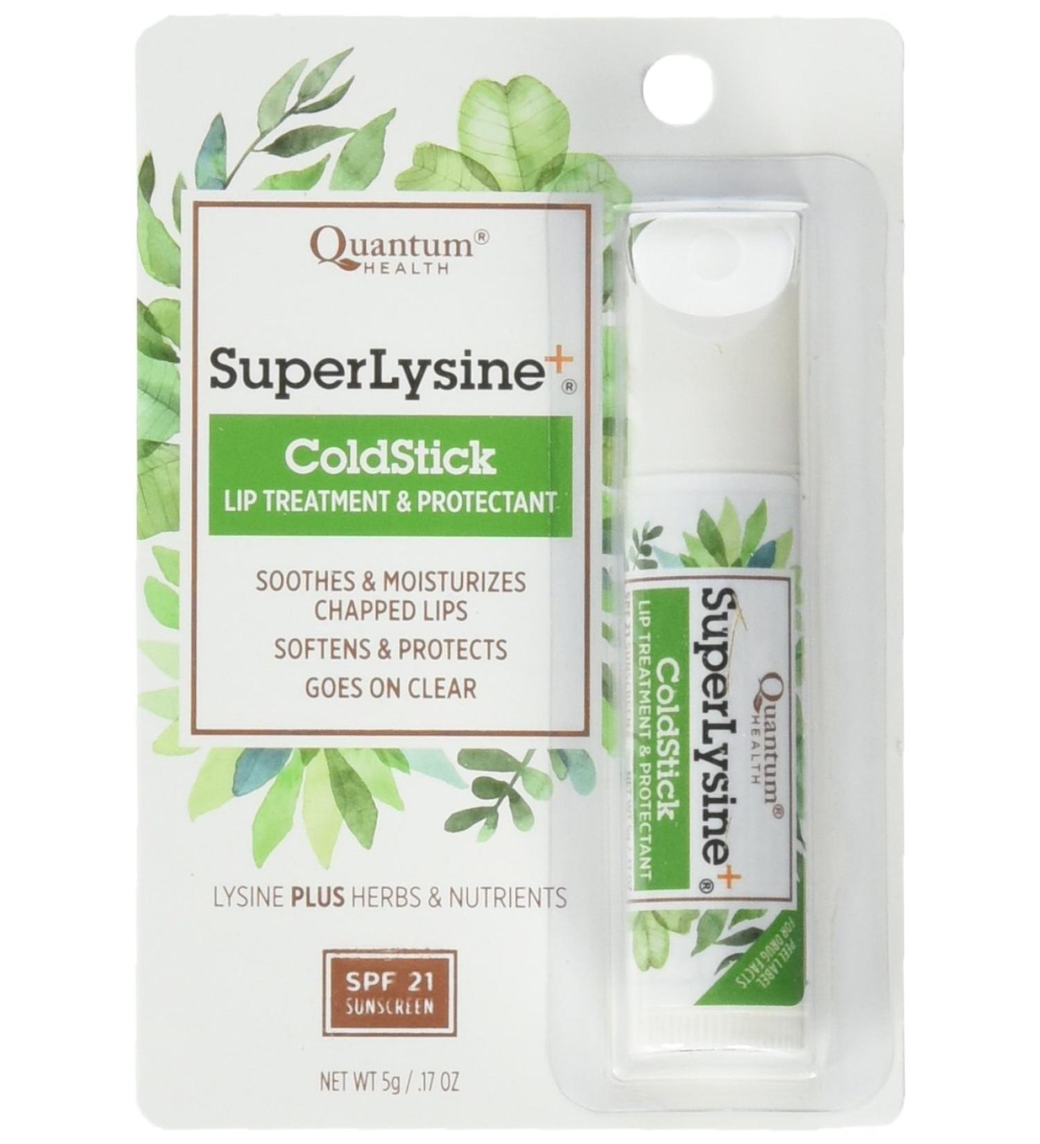 Quantum Research Coldstick,Super Lysine, 6 ct