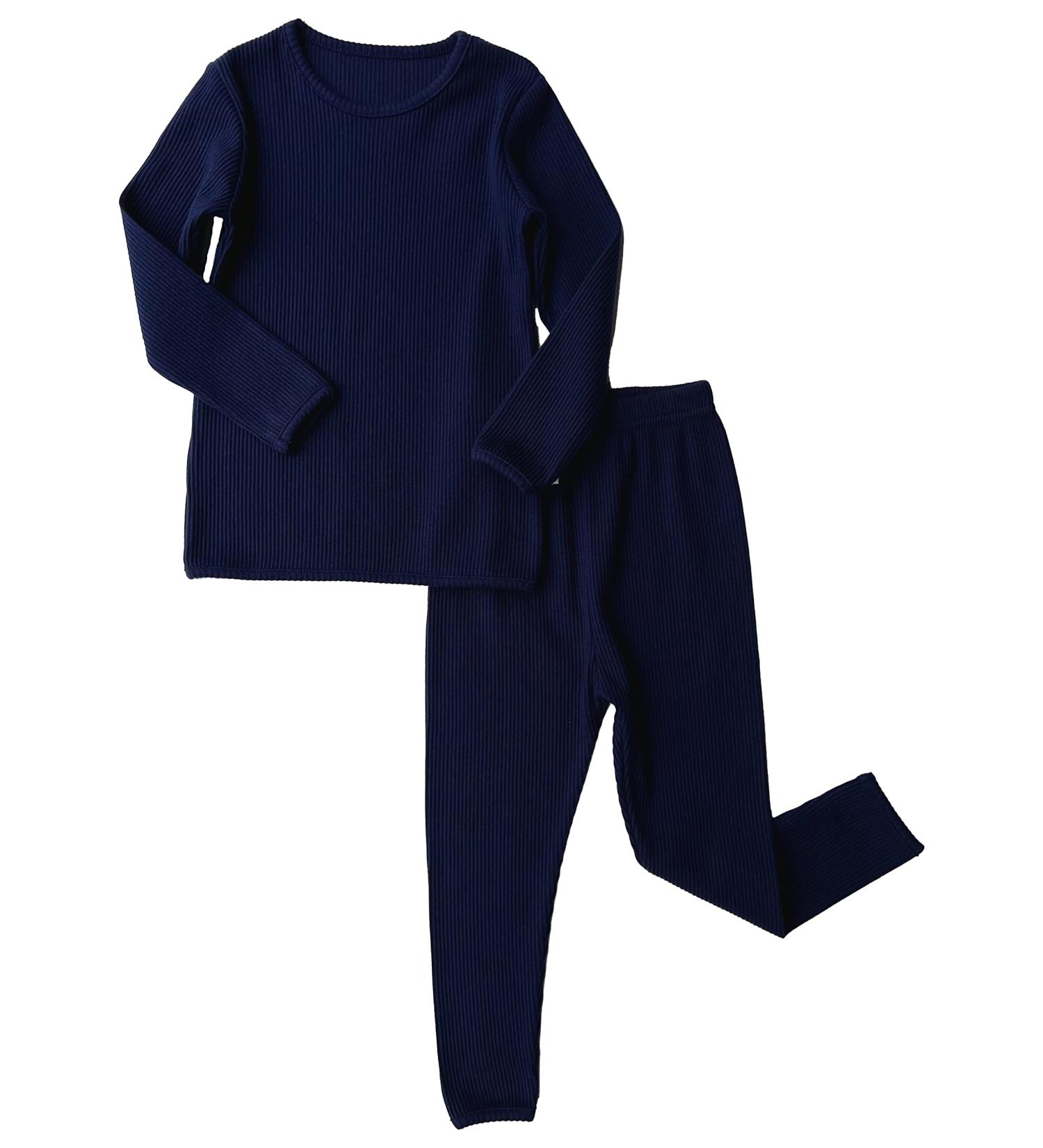DreamBuy 20 Colours Ribbed Pyjama/Tracksuit/Loungewear | Unisex for Boys, Girls, Women, Men | 8-9 Years | Oxford Blue - Buy Online on GoSupps.com