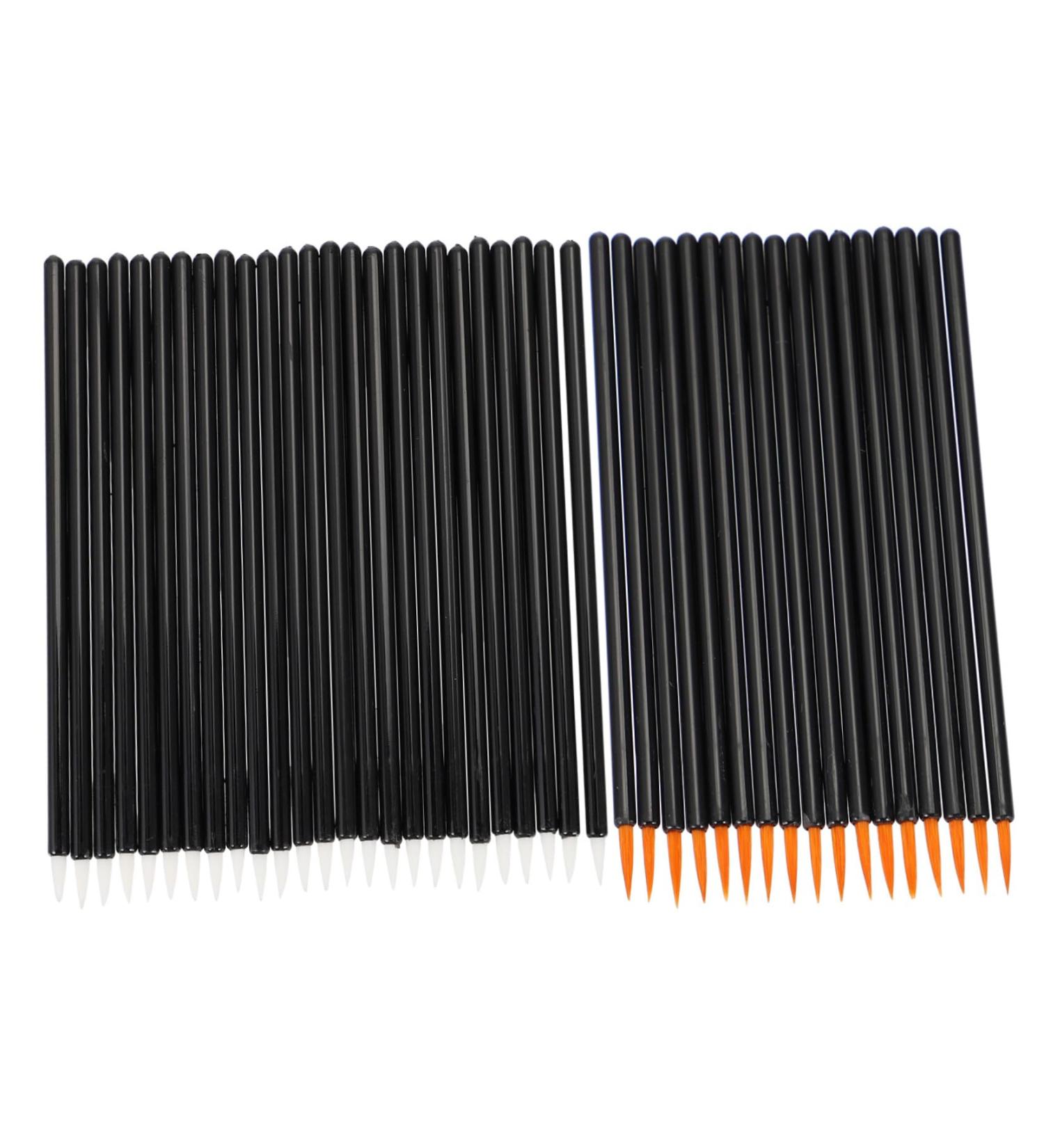 Mikinona Lash Brush 100pcs Disposable Eyelash Brush Makeup Brush Lash Applicator Eyeliner Fiber Brush Eyes Girl Tool - Buy Online on GoSupps.com