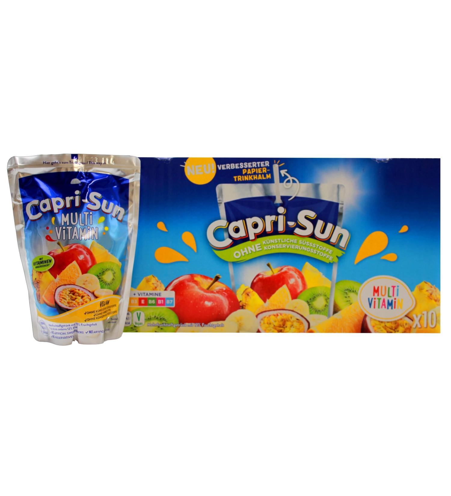  Capri-Sun Capri-Sun - Multivitamines - 10 x 200 ml - Buy Online on GoSupps.com