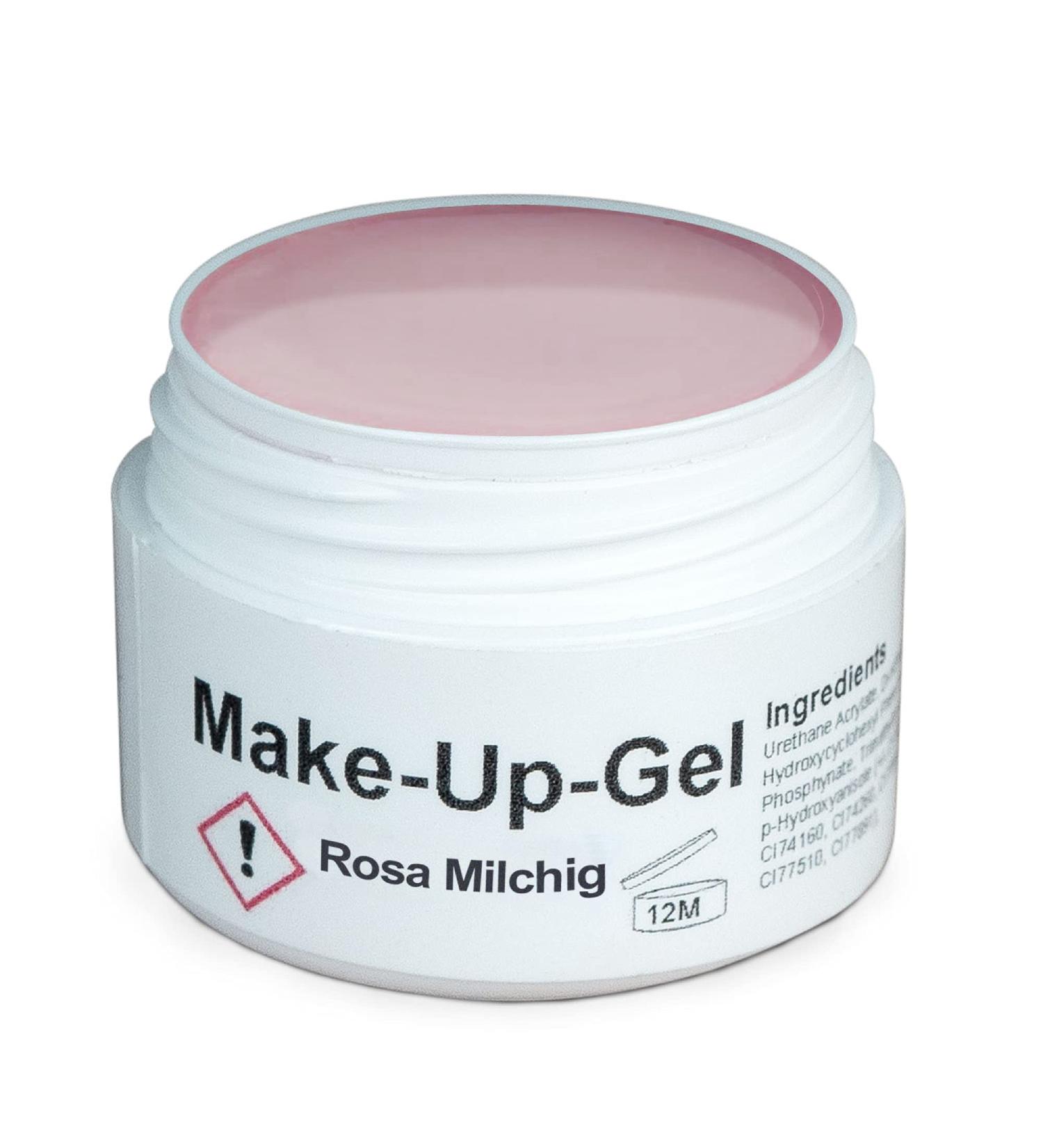 GS-NAILS UV Make-up Gel Camouflage 30ml | Hardening Self-Smoothing Nail Gel for Nail Art & Design - Pink Milky - Buy Online on GoSupps.com