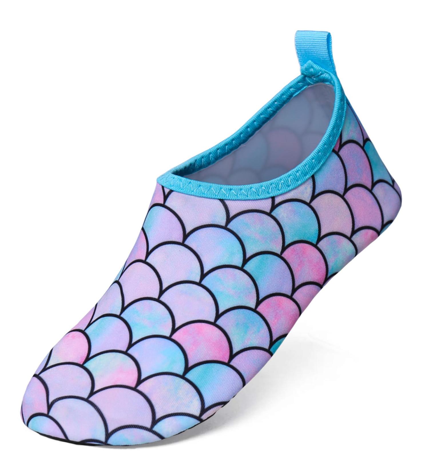 Ylovem Toddler Swimming Shoes - Colorful Aqua Beach Slippers for Kids | Boys & Girls Water Shoes (24/25 EU) - Buy Online on GoSupps.com