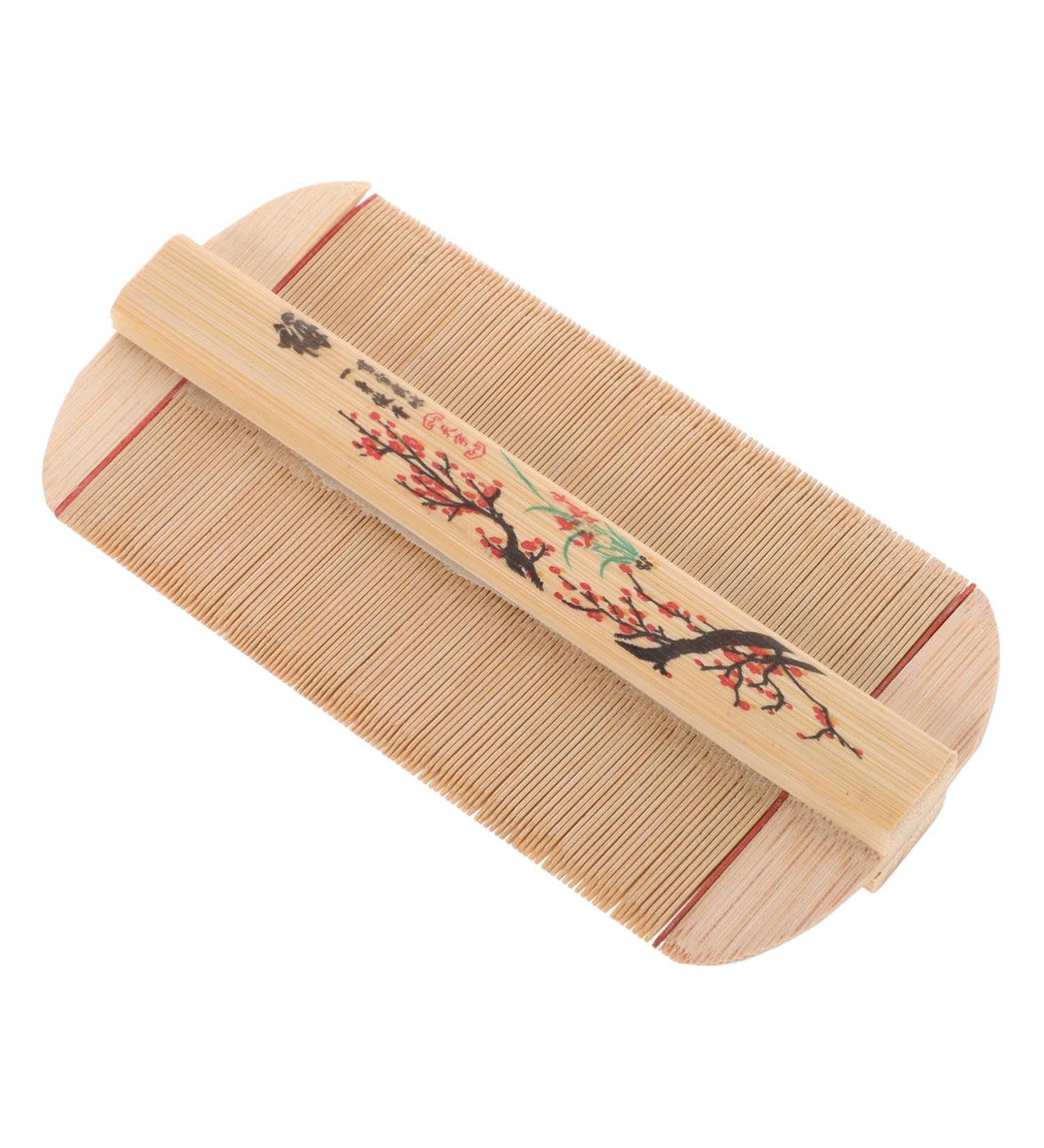 Peigne Double Face en Bois Naturel Dents Ultra Fines pour Pelage Animal Anti-poux et Pellicules Brosse Vintage Douce pour Chevelu Adapt Chiens Chats et Gar on Fille - Buy Online on GoSupps.com