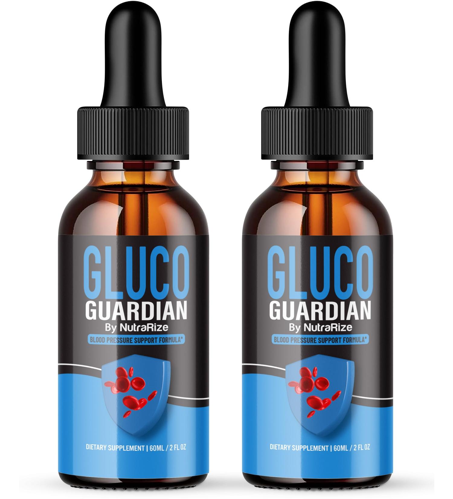 Buy Gluco Guardian Drops - 2 Pack | All-Natural Blood Support Supplement | Maximum Strength Herbal Formula | 60 Servings & Reviews - Buy Online on GoSupps.com