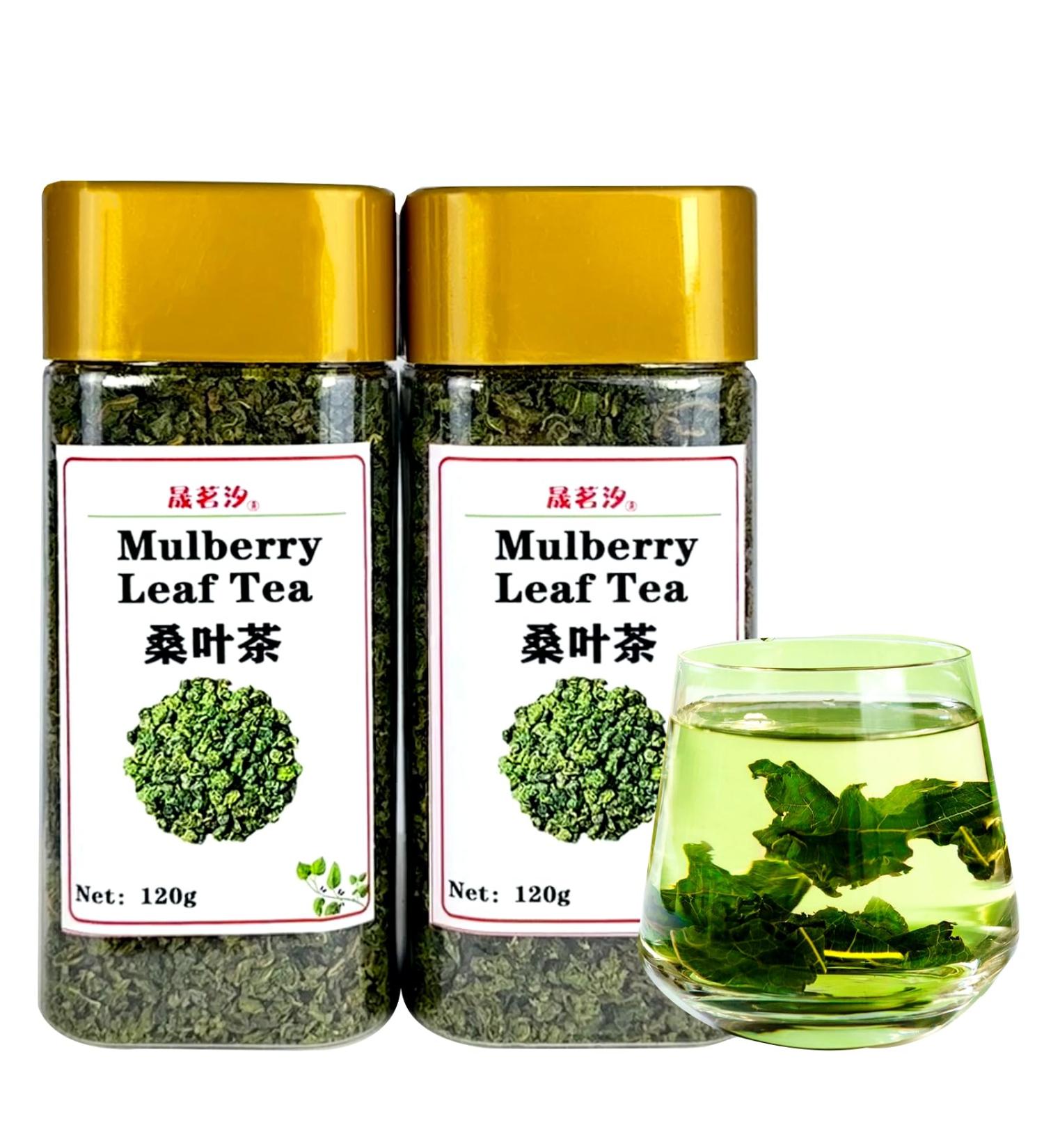 Mulberry Leaves Tea Natural Mulberry Leaf Tea 240g/8.5OZ Mulberry Dried Leaves Sang Ye Tea Mulberries Loose Leaf Tea Dried Herbal Tea Caffeine-free No Additives  - Buy Online on GoSupps.com