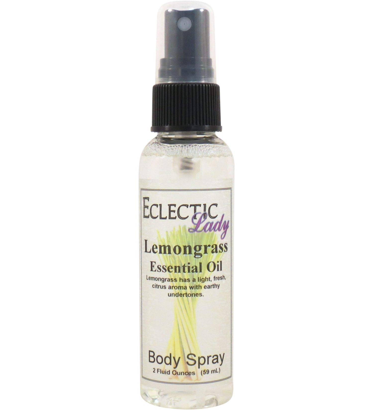 Lemongrass Essential Oil Body Spray 8 ounces Body Mist for Women with Clean Light & Gentle Fragrance Long Lasting Perfume with Comforting Scent for Men & Women Cologne with Soft Subtle Aroma For 8 Fluid Ounces - Buy Online on GoSupps.com