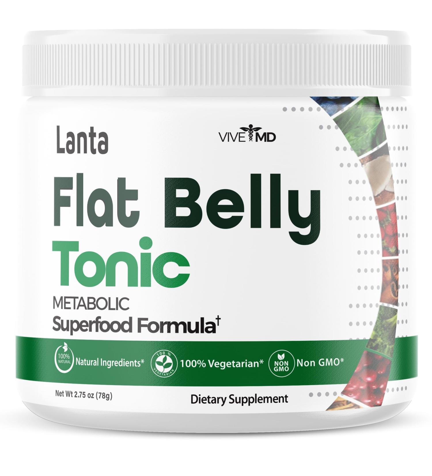 Lanta Flat Belly Shake Powder - Maximum Strength BCAA & L-Glutamine Supplement for Women - Boost Metabolism & Weight Loss - 1 Pack Reviews - Buy Online on GoSupps.com