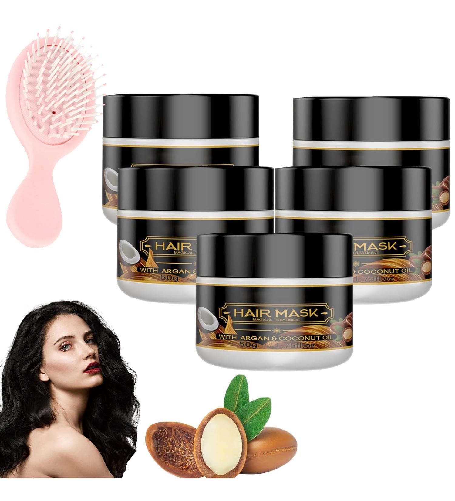 Pure Keratin Repair Hairmask Shinyhair Instant Keratin Hair Repair Mask Pure Magical Treatment Hair Mask Pure Keratin Hair Mask Pure Keratin Argan Oil Hair Mask (5 Pcs) - Buy Online on GoSupps.com