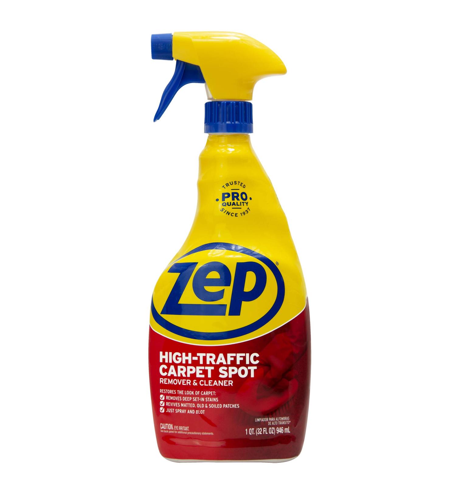 Zep High Traffic Carpet Cleaner 32oz - Professional Grade Formula - Buy Online on GoSupps.com
