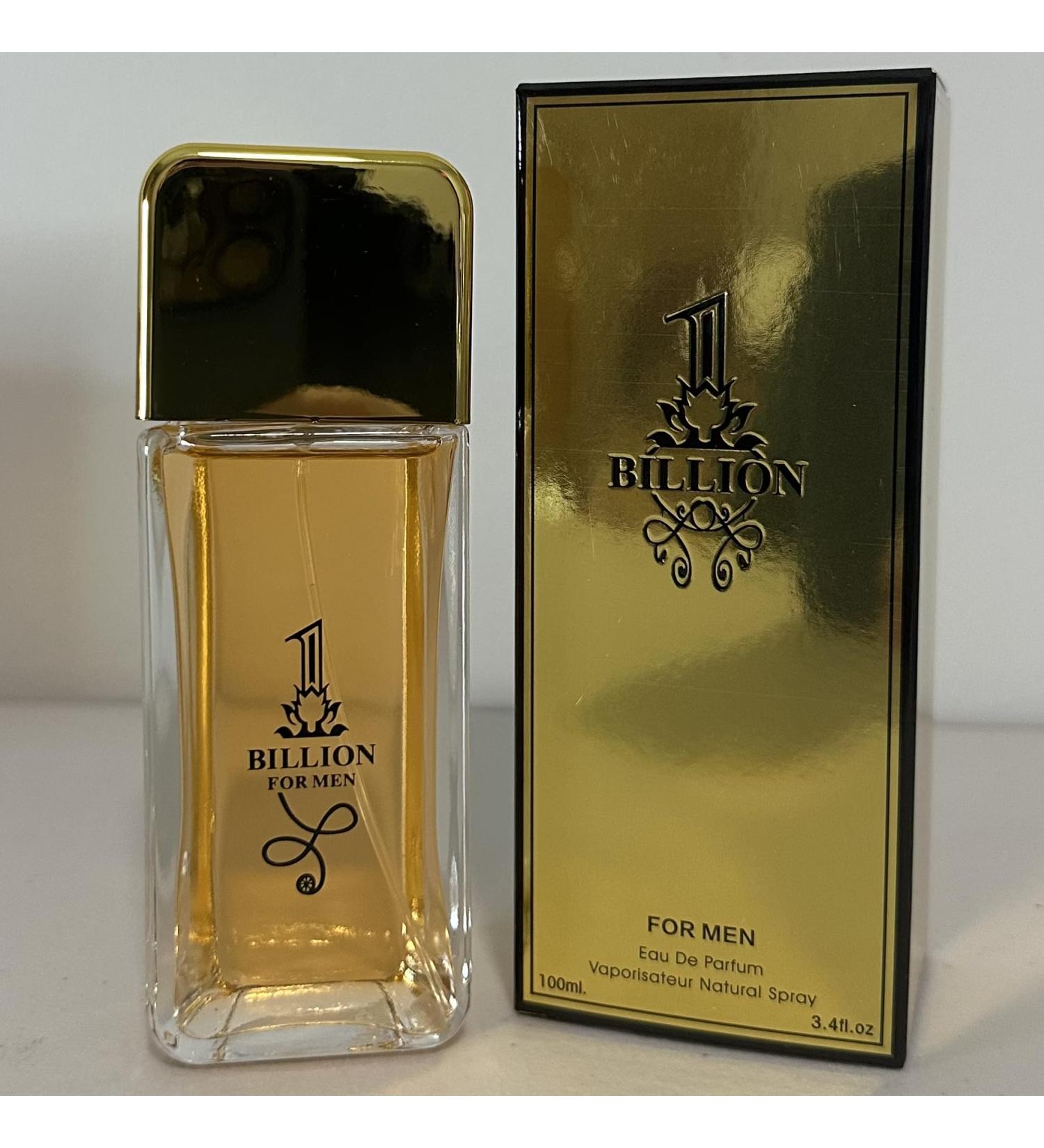 Billion for Men Eau De Parfum 3.4 fl oz Natural Spray - Buy Online on GoSupps.com