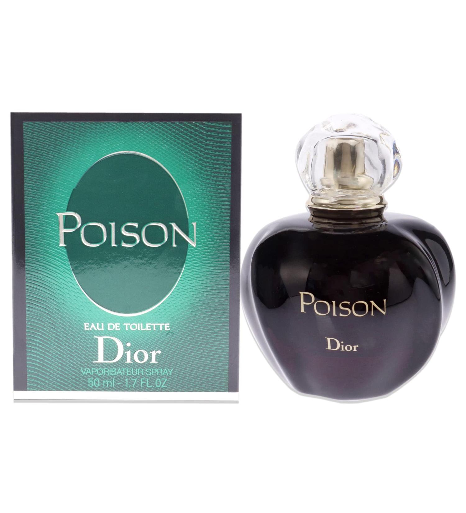 Poison By Christian Dior For Women. Eau De Toilette Spray Black 1.7 Fl Oz Spicy 1.7 Fl Oz (Pack of 1) - Buy Online on GoSupps.com