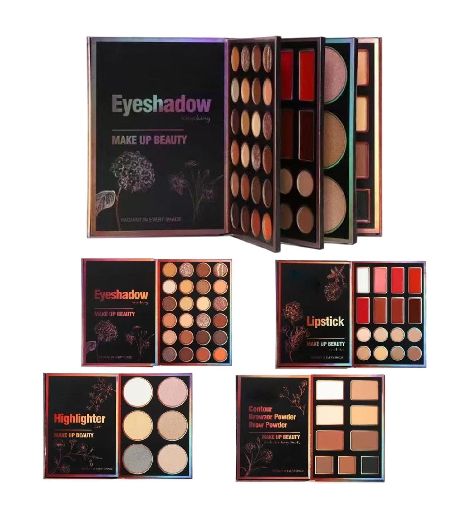  Qukoielly Eye Makeup Palette | 55 Colors Natural Contour Powder | Matte & Pearlescent Illuminating Makeup - For Women Teens Girls Ladies Mothers Beauty Festival Evening - Buy Online on GoSupps.com