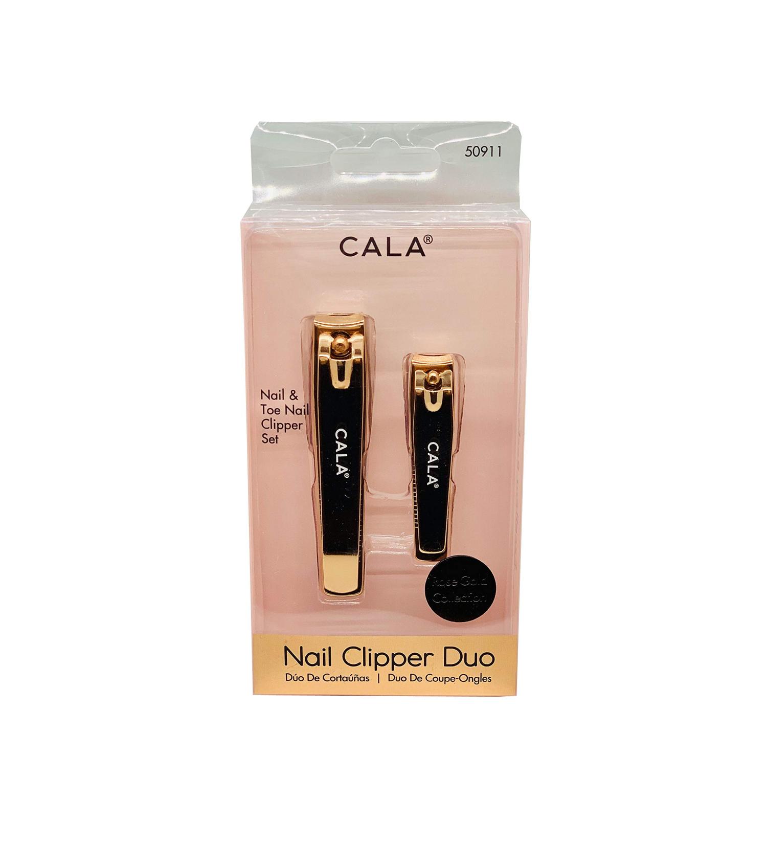 CALA ROSE GOLD: NAIL CLIPPER DUO 50911
