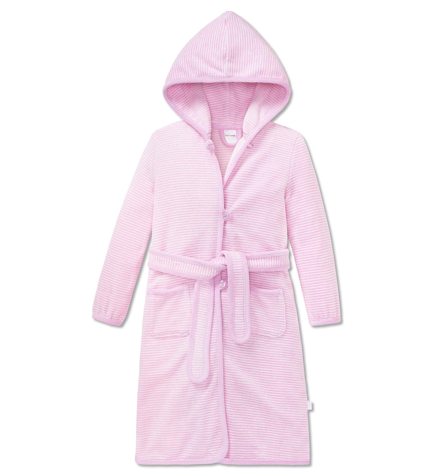 Schiesser girls bathrobe 104 red (pink 503)