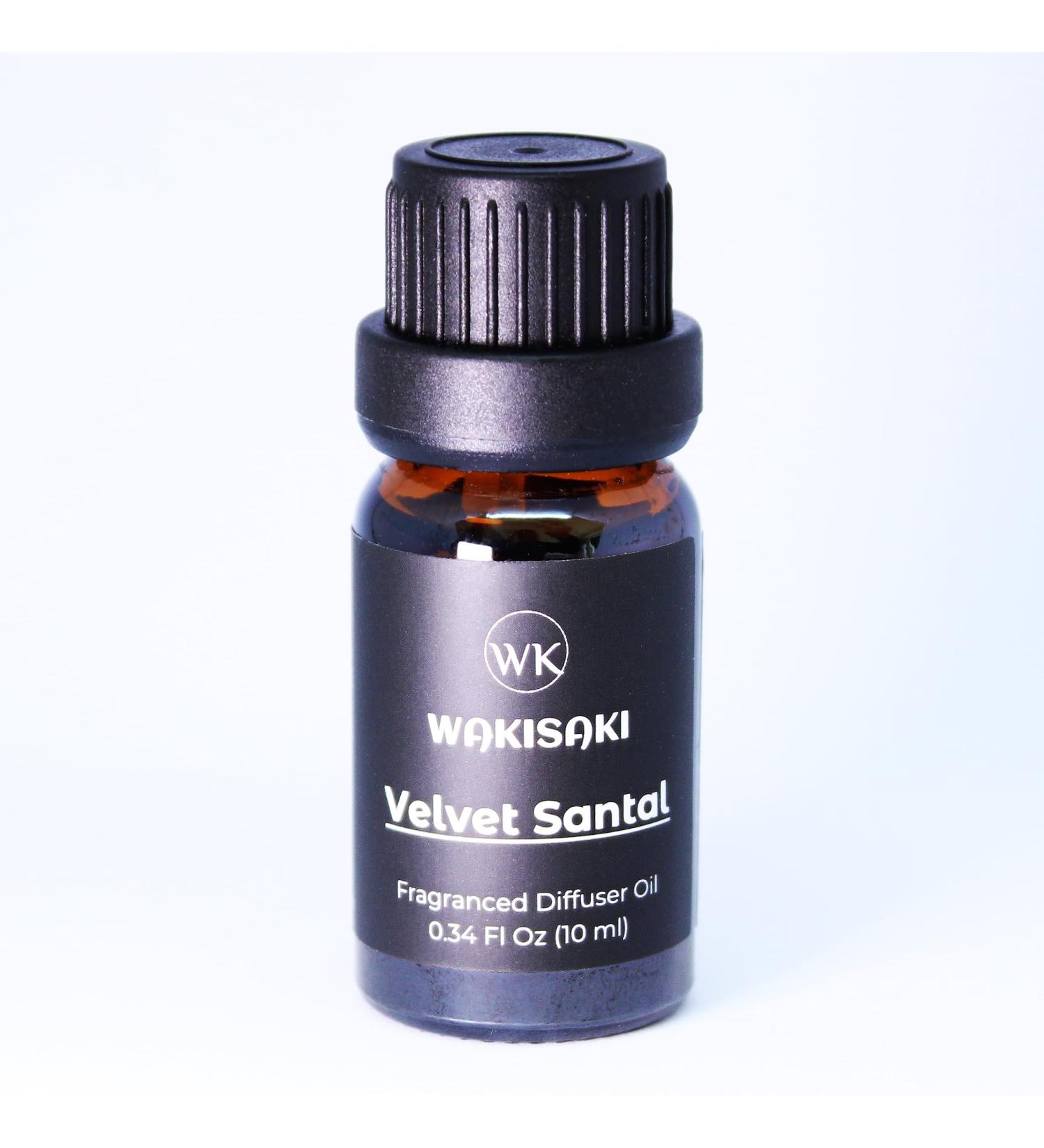 Essential Oils & Fragrance Oil for Diffusers Reed Diffuser Oil Refill Home Scent & Fragrance Diffuser Scents for a Refreshing Aromatic Space by WAKISAKI 0.34 Fl Oz (10 ml) Velvet Santal Velvet Santal 0.34 Fl Oz (Pack  - Buy Online on GoSupps.com