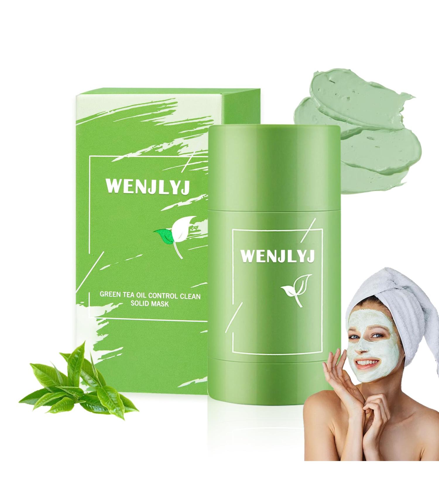 Buy Green Tea Clay Mask Stick | Moisturizing & Deep Cleansing Face Mud Mask for All Skin Types - Shipping Worldwide - Buy Online on GoSupps.com