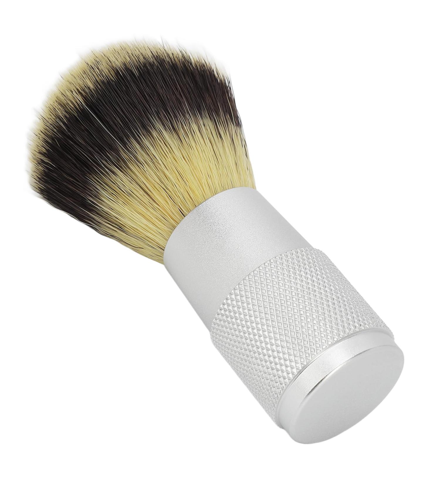 Professional Aluminum Alloy Hair Shaving Brush - Quick Drying Travel Handle for Effortless Grooming - Buy Online on GoSupps.com