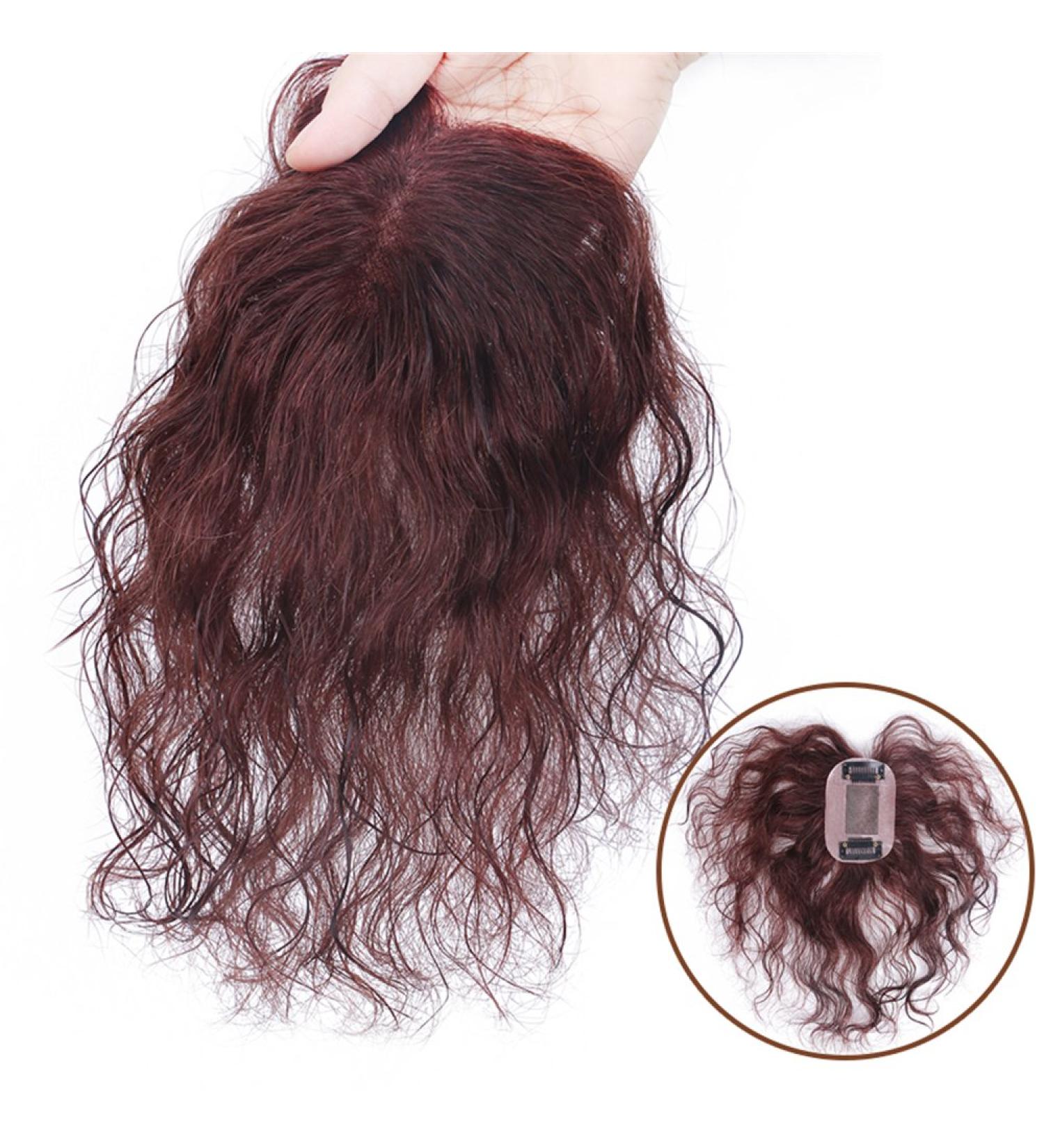 Handmade Monofilament Top Human Hair Wig - 8 Dark Brown for Women with Thinning Hair - Buy Online on GoSupps.com