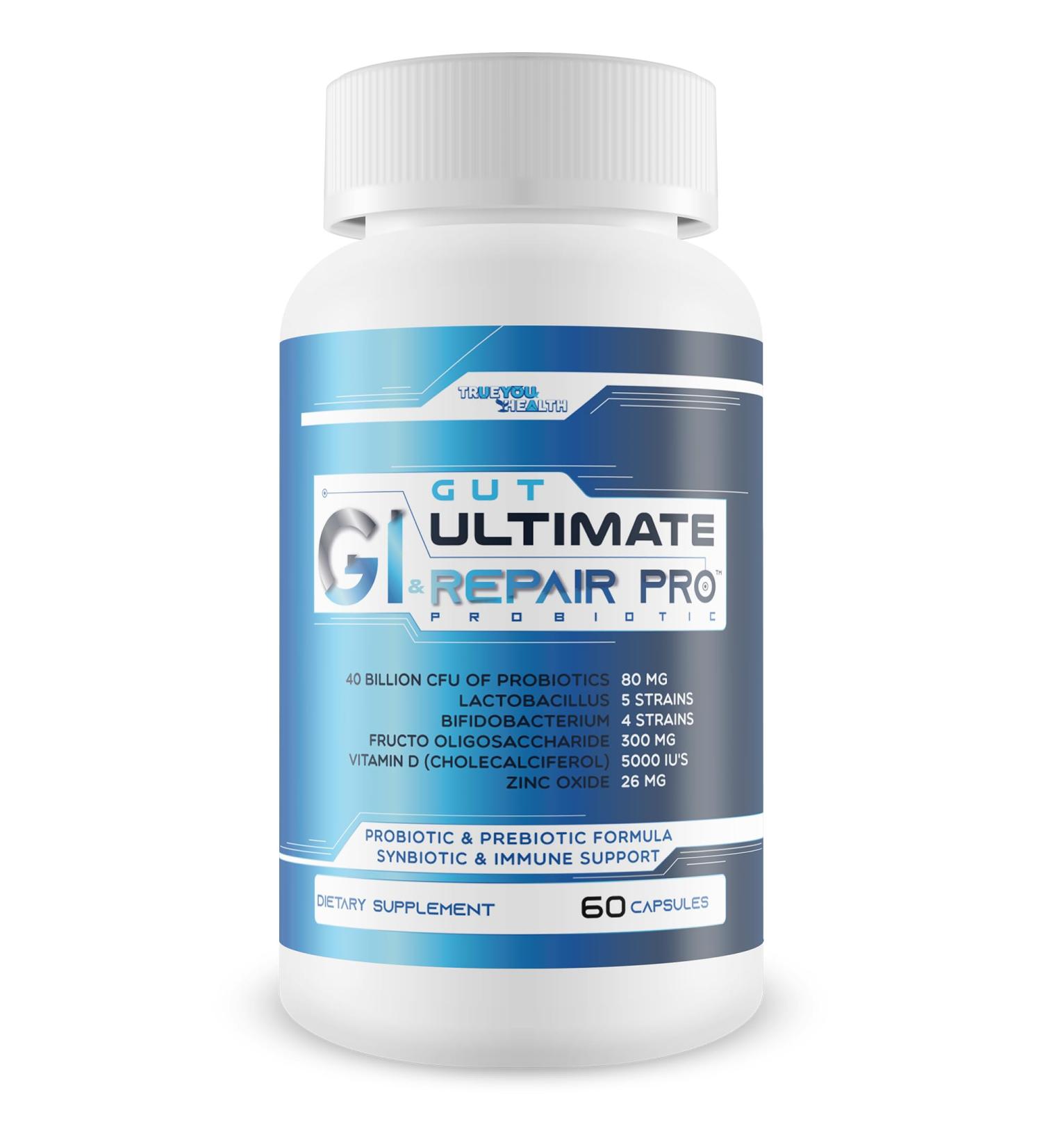Gut & GI Ultimate Repair Pro Probiotic - Our Best Gut Probiotics for Full Probiotic GI Gut & Vag Support - Probiotic Vag Health - Women s Probiotics for Gut Health and Vag Health - Vag Probiotics - Buy Online on GoSupps.com