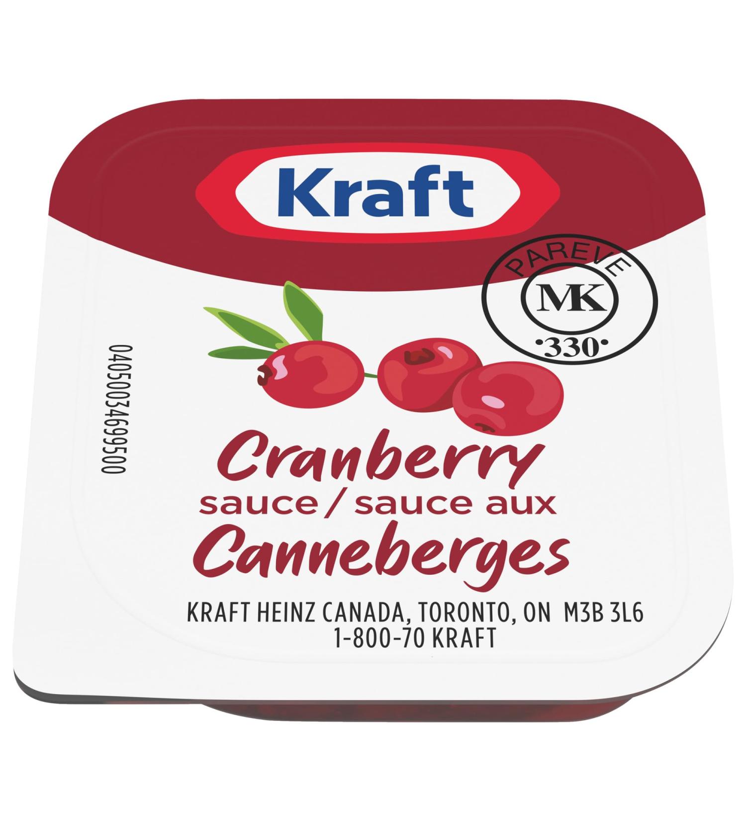 Kraft Cranberry Sauce 3.2L (200 Cups) - Buy Online on GoSupps.com