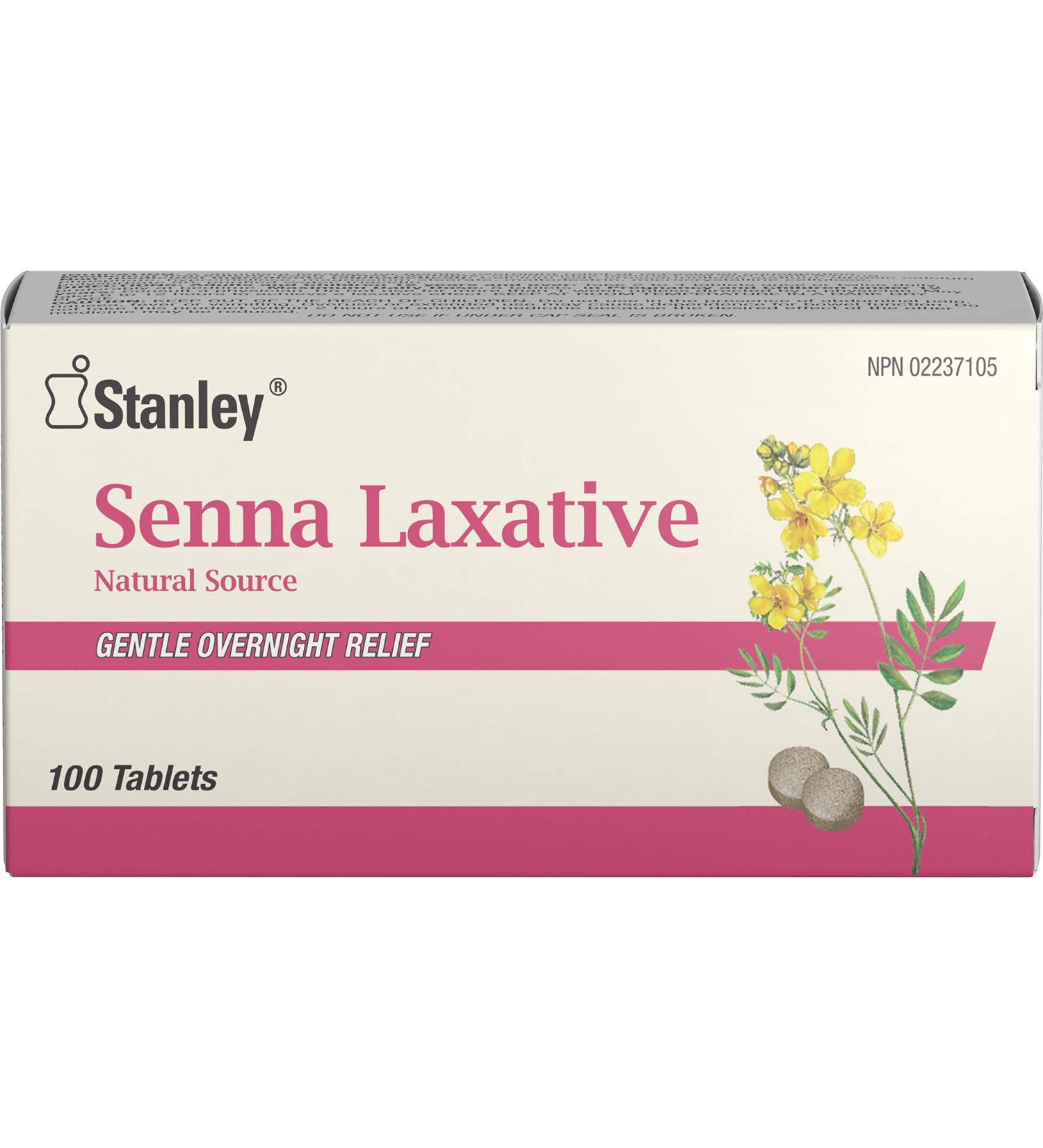 Stanley Pharmaceuticals Senna Laxative 8.6mg 100 count - Buy Online on GoSupps.com