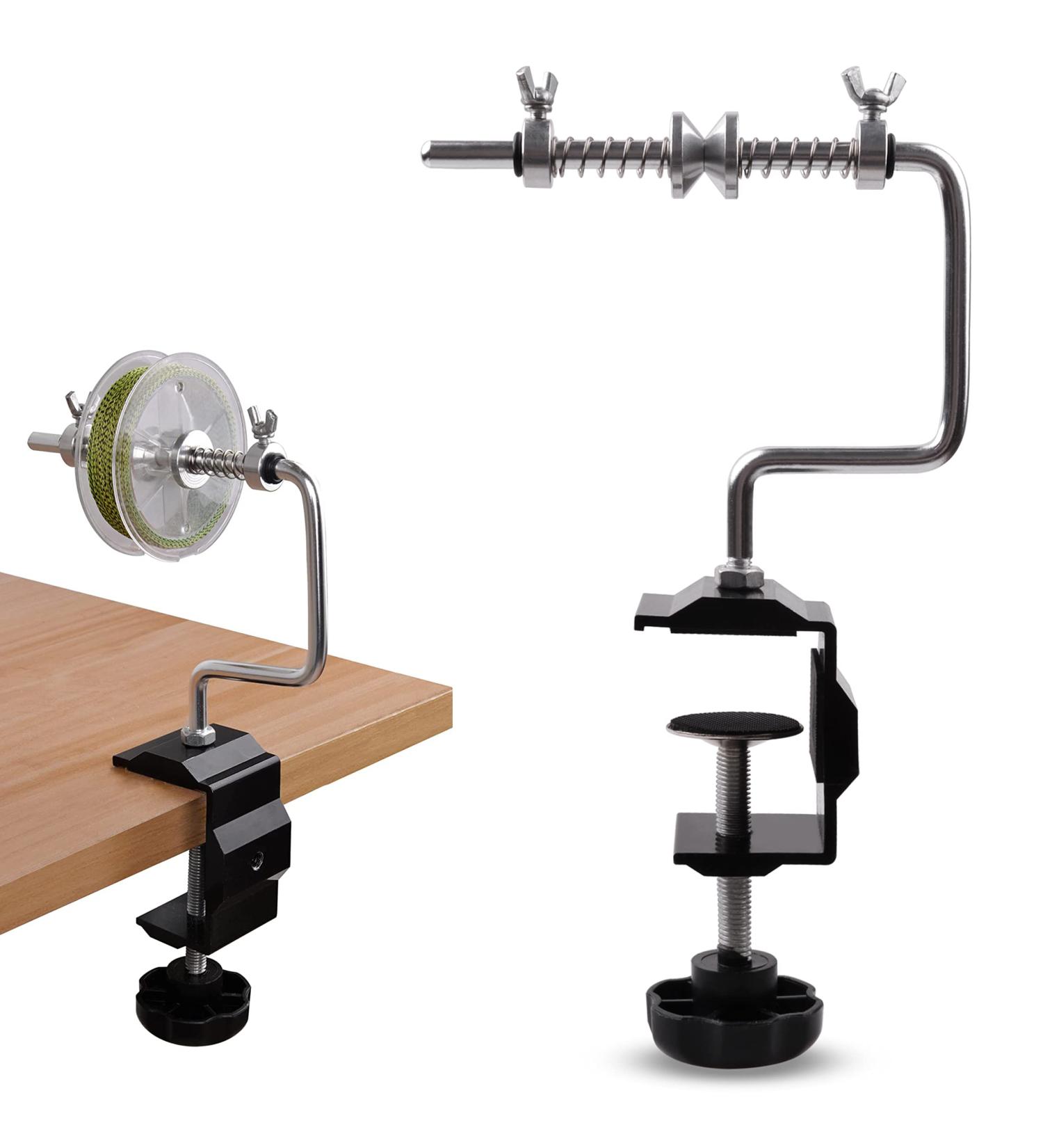 Fishing Line Winder Spooler with Clamp | Adjustable Protable Reel Spooler Machine - Spooling Station for Spinning Reels - Buy Online on GoSupps.com