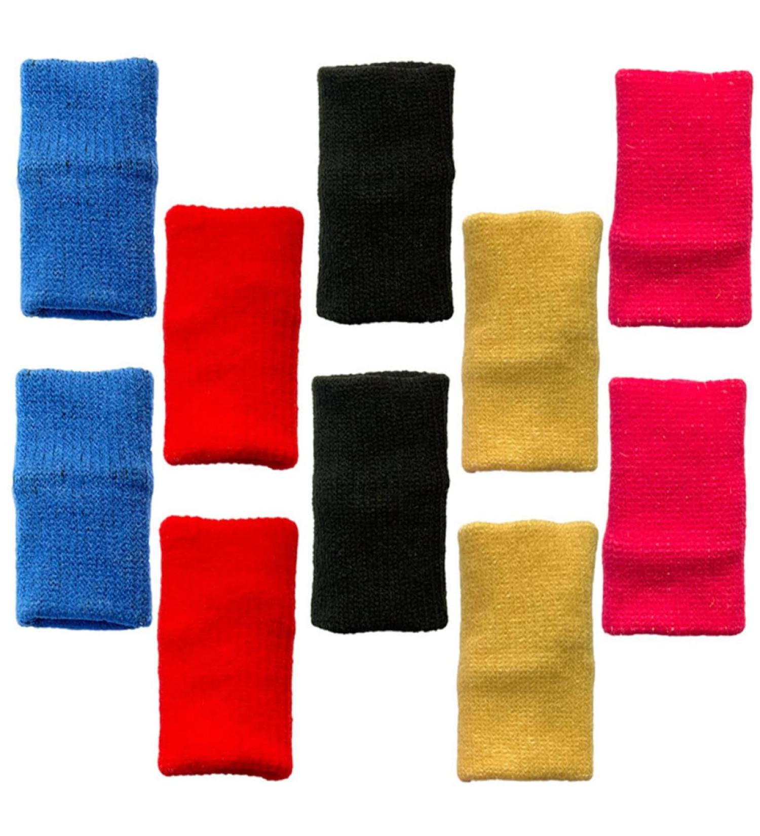 FRCOLOR 20 Pcs Finger Cots - Diamond Picture Finger Covers & Embroidery Tools for Kids | Assorted Colors | 4.5x2.5cm - Buy Online on GoSupps.com
