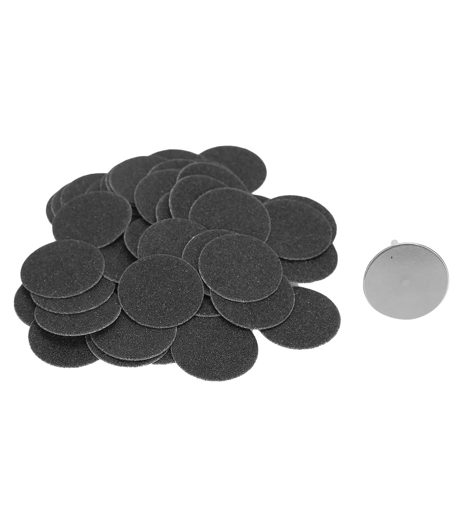 50 pcs Foot Grinder Sandpaper - Electrical Cornel Remover & Pedicure Tool Accessories for Cracked Heels ( 25mm) - International Shipping Available - Buy Online on GoSupps.com