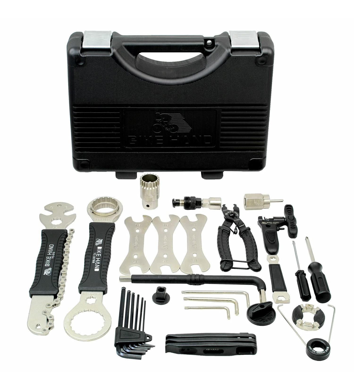 BIKEHAND 22pcs Bike Repair Tool Set Kit for Quality Maintenance - Buy Online on GoSupps.com