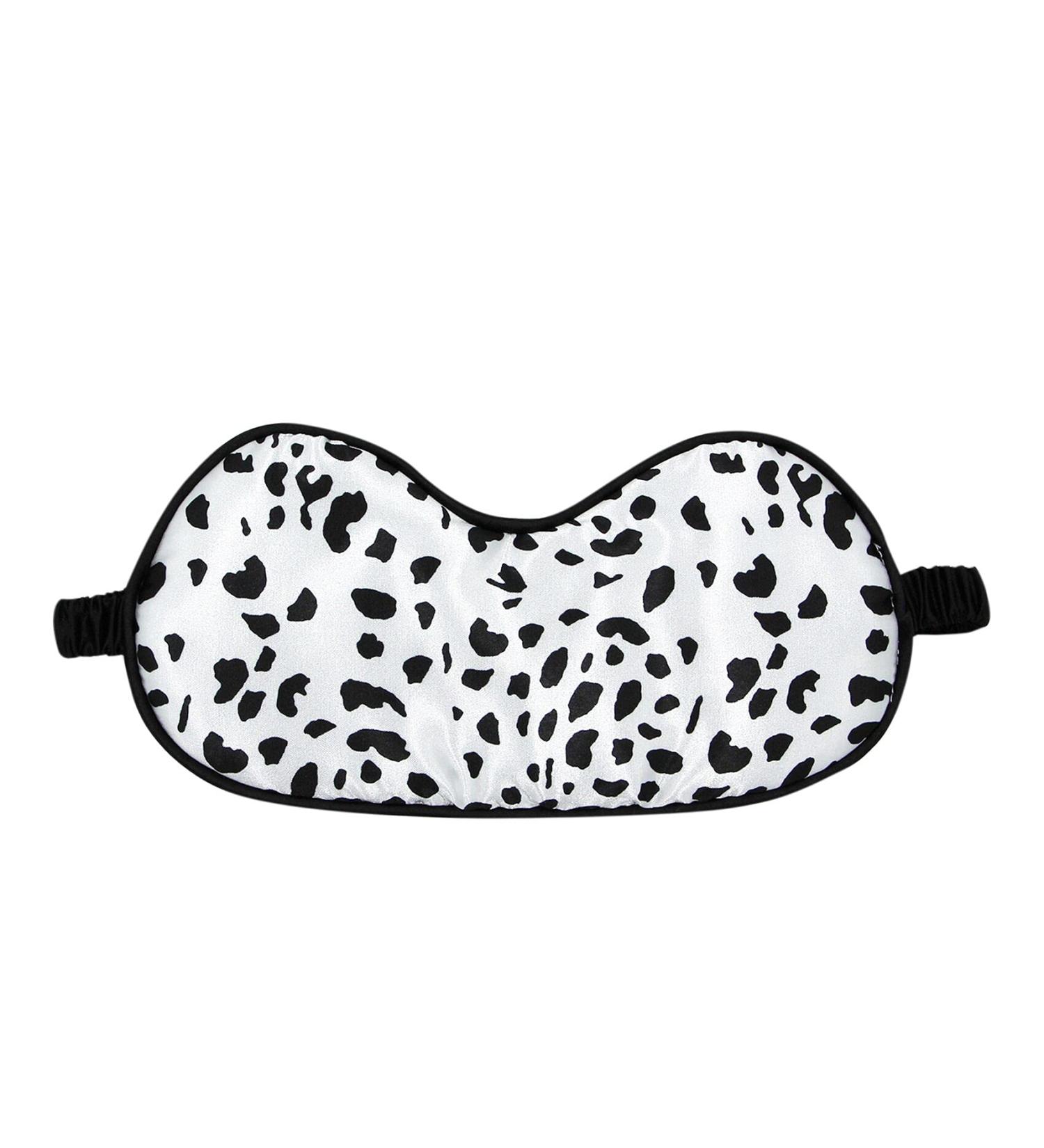 Cow Print Silk Sleep Mask - Soft Blindfold for Sleeping, Napping, and Traveling - Buy Online on GoSupps.com
