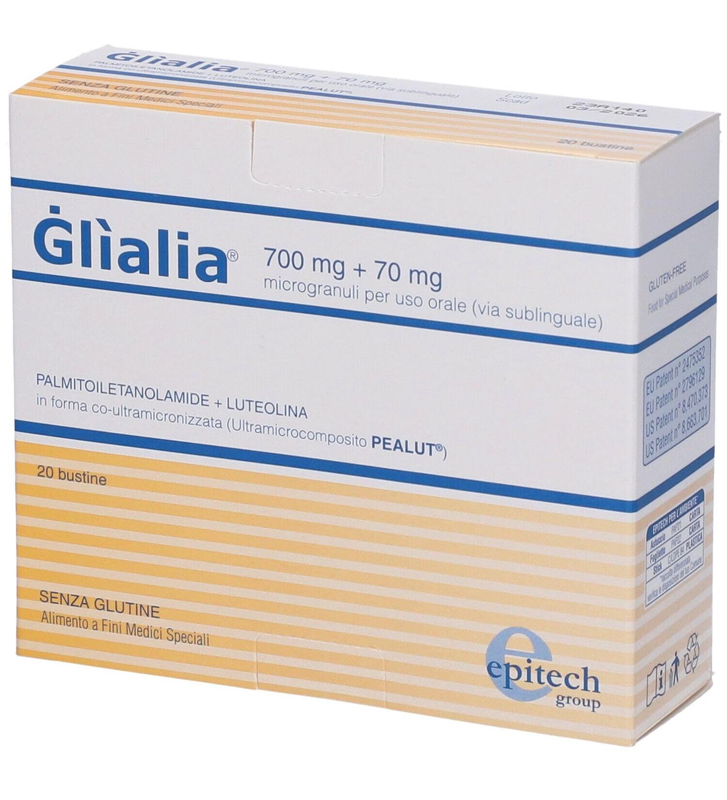 Glialia 700 mg 70 mg 20 sachets by 2119 EPITECH GROUP