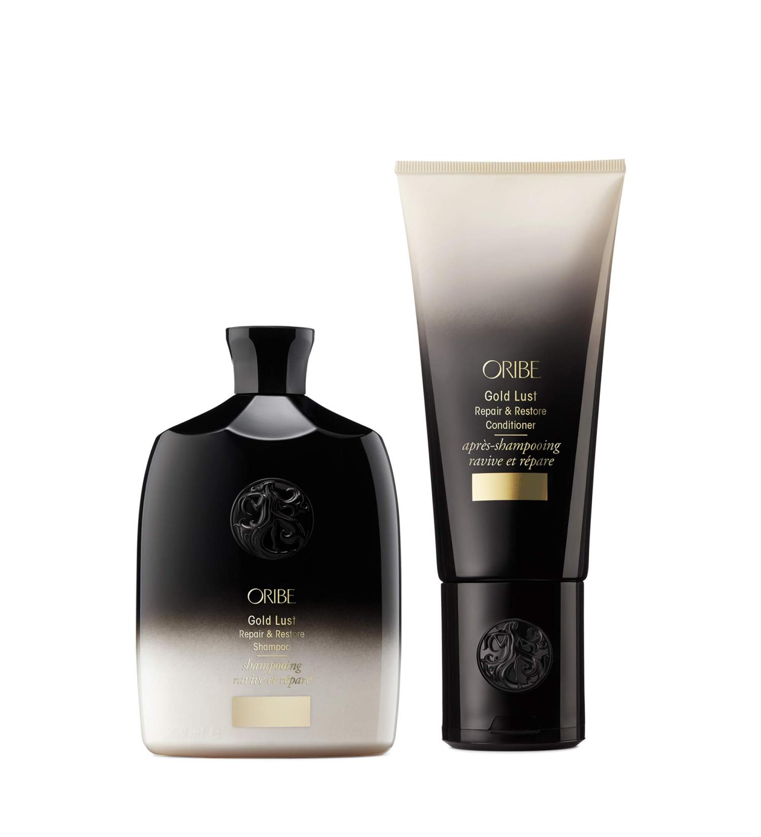 Oribe Gold Lust Repair & Restore Shampoo and Conditioner Bundle - Buy Online on GoSupps.com
