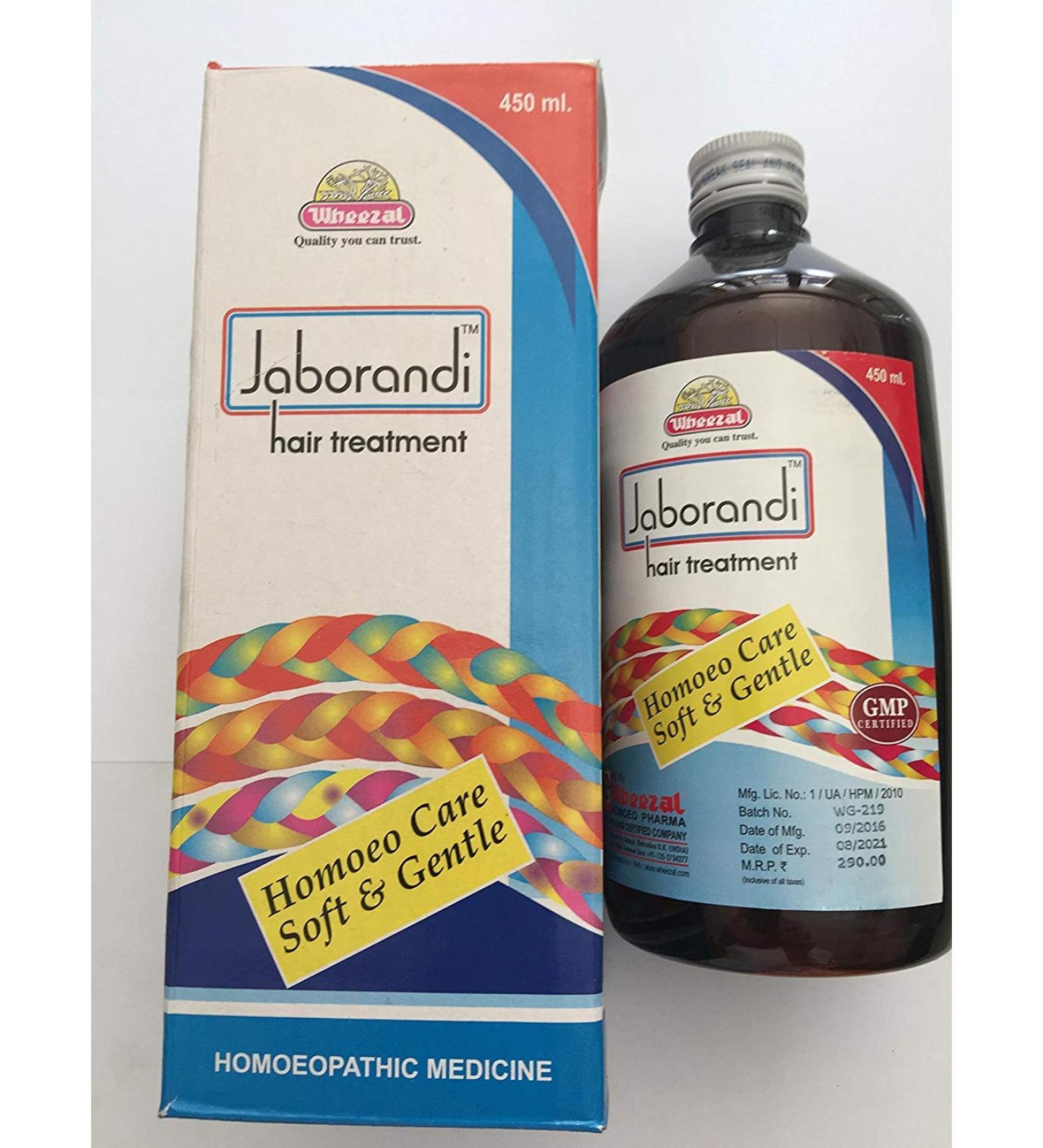 Wheezal Jaborandi Treatment 450 ml Pack of 2