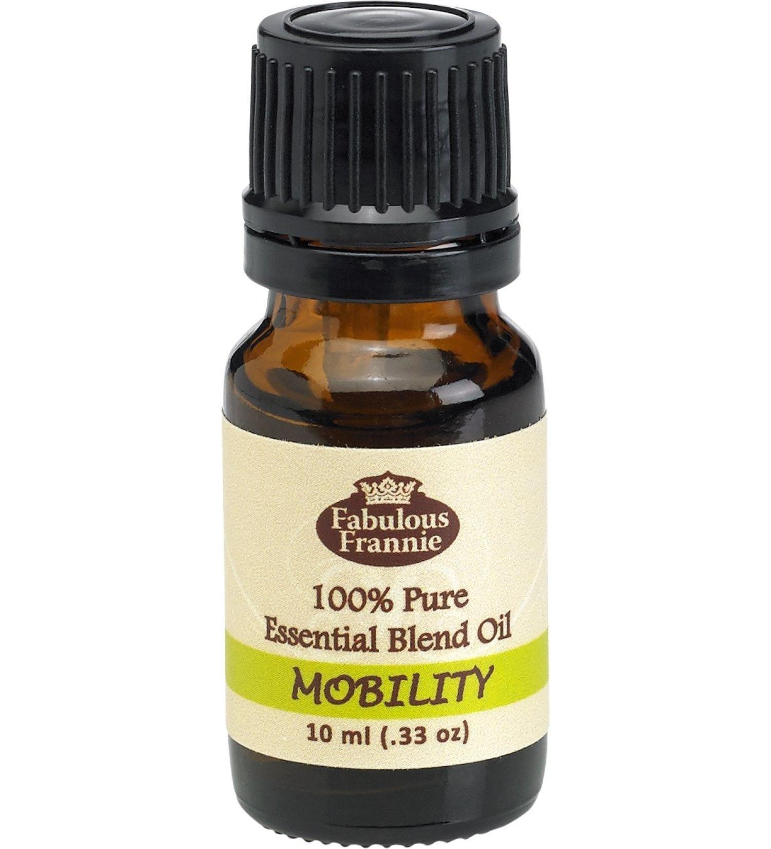Mobility Pure Essential Oil Blend 10mL Made with Cinnamon Oregano and Sweet Orange by Fabulous Frannie
