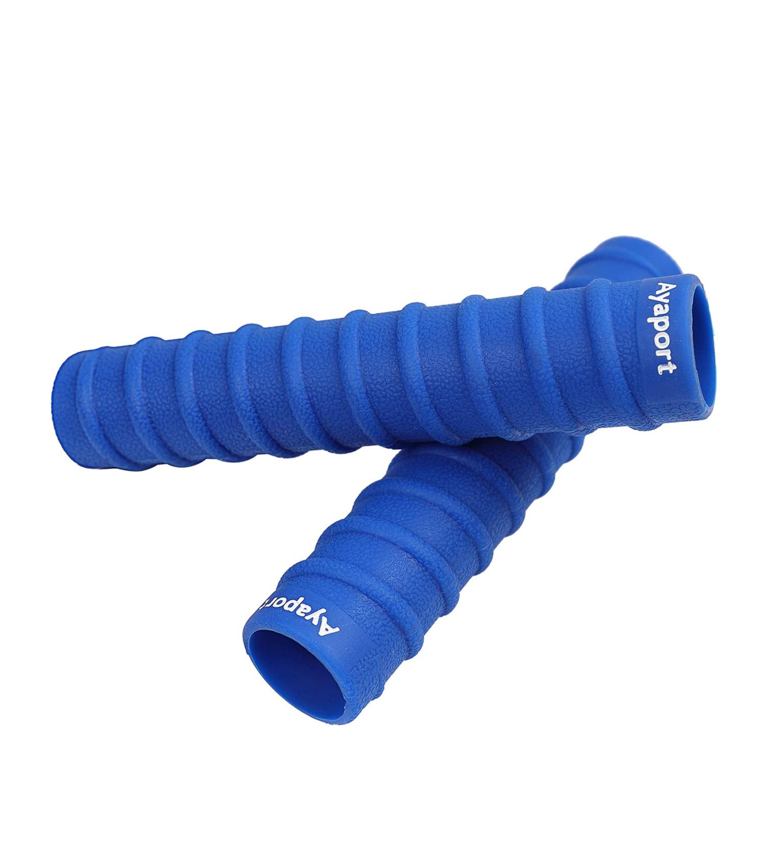 Non-Slip Silicone Kayak Paddle Grips for Blister Prevention - Blue - Buy Online on GoSupps.com