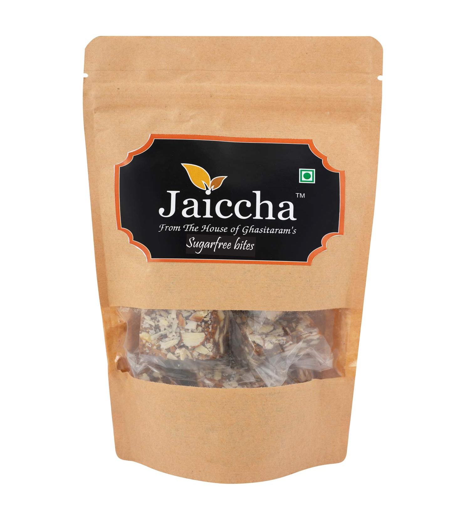 Jaiccha Ghasitaram Sugarfree Bites 200 GMS in Brown Paper Pouch - Buy Online on GoSupps.com