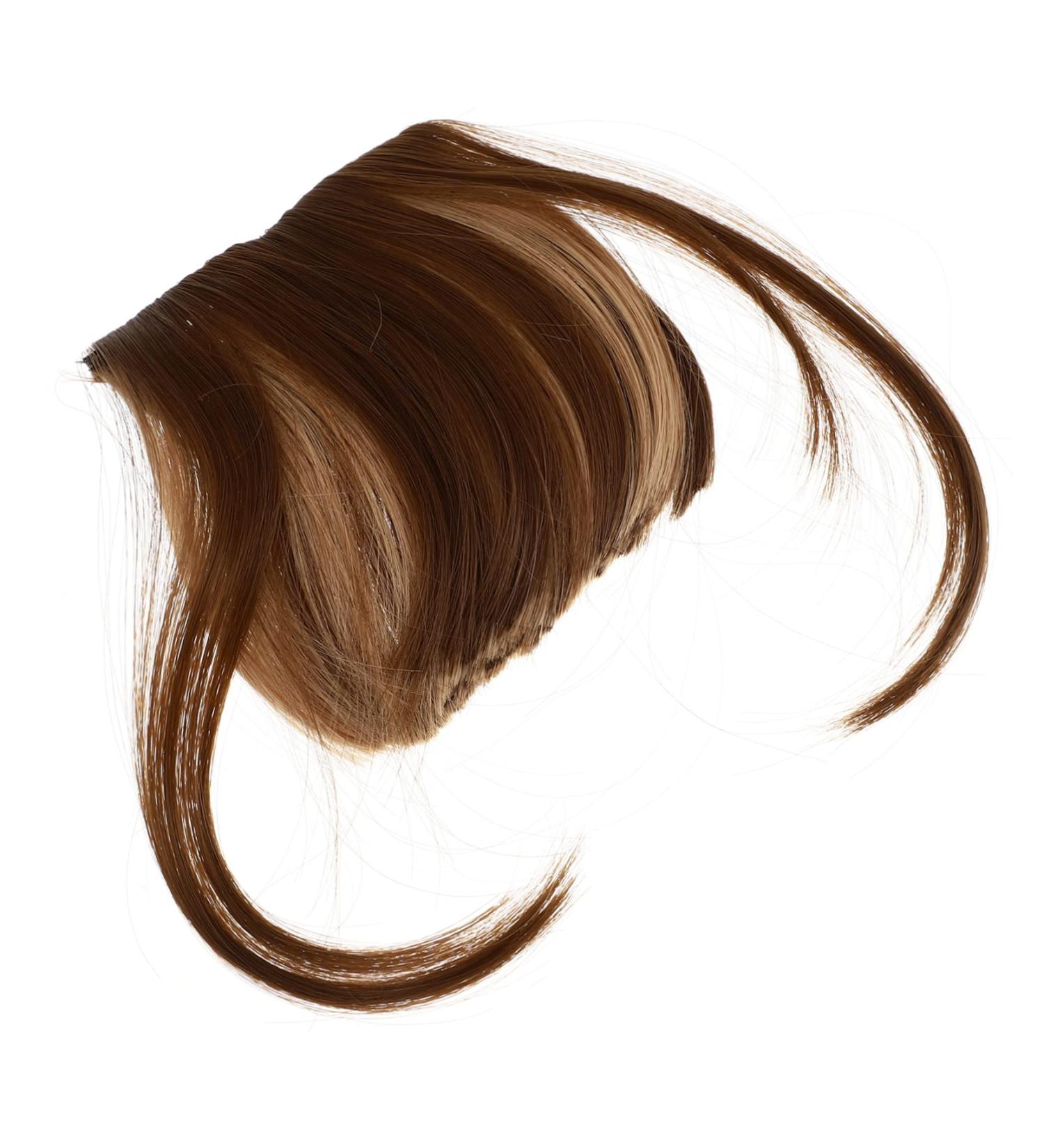 Ipetboom Bang Clip Fake Women Hair French Bangs Clip Hair Wispy Bang Hair Bang Volume Bangs Hair Clip French Hair Pin Flat Bang Woman High Temperature Wire Ladies Clip Real Person 25X15X2CM Assorted Color - Buy Online on GoSupps.com