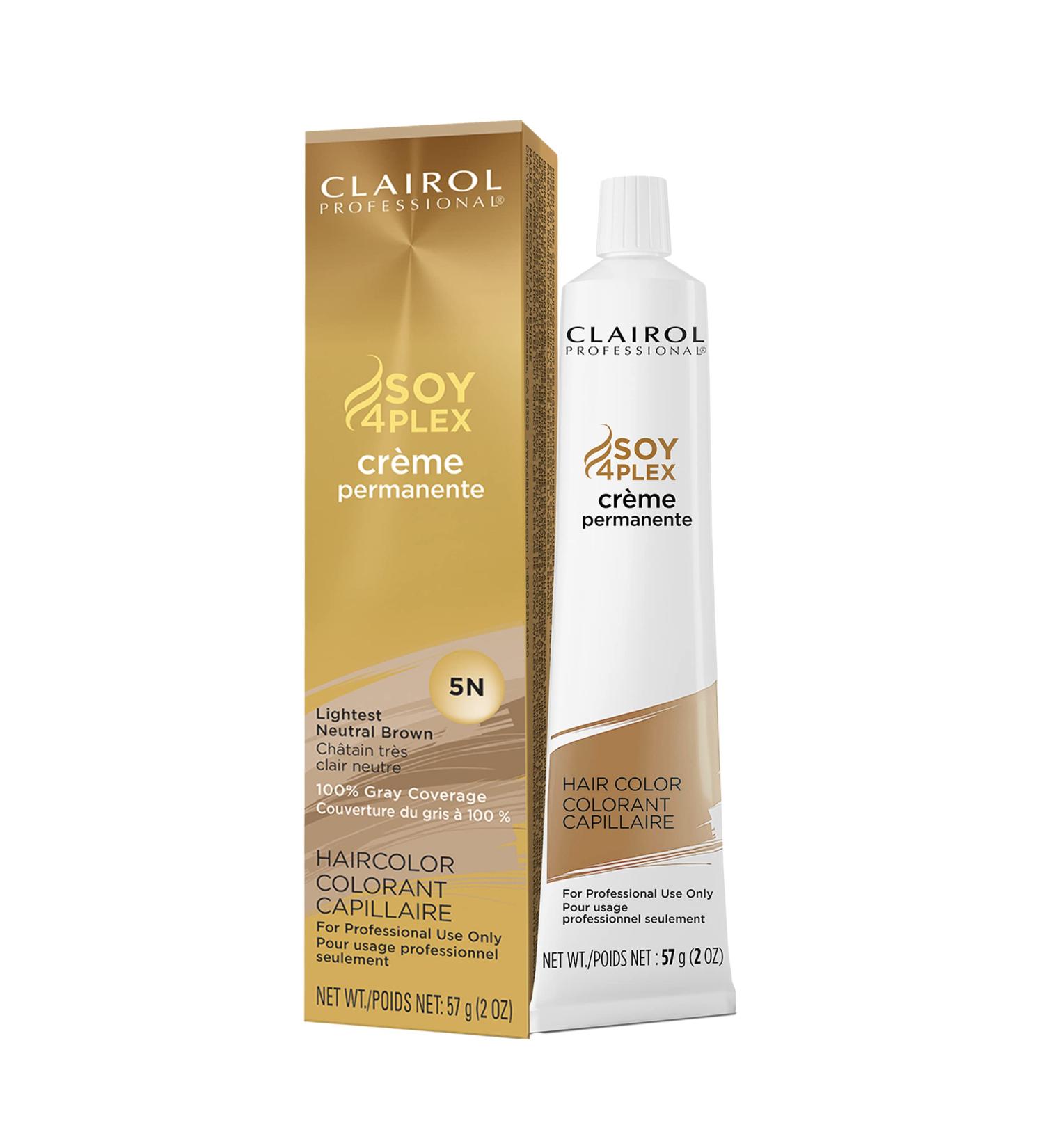 Clairol Professional 5N Lightest Neutral Brown Permanent Hair Color 2 oz - Buy Online on GoSupps.com