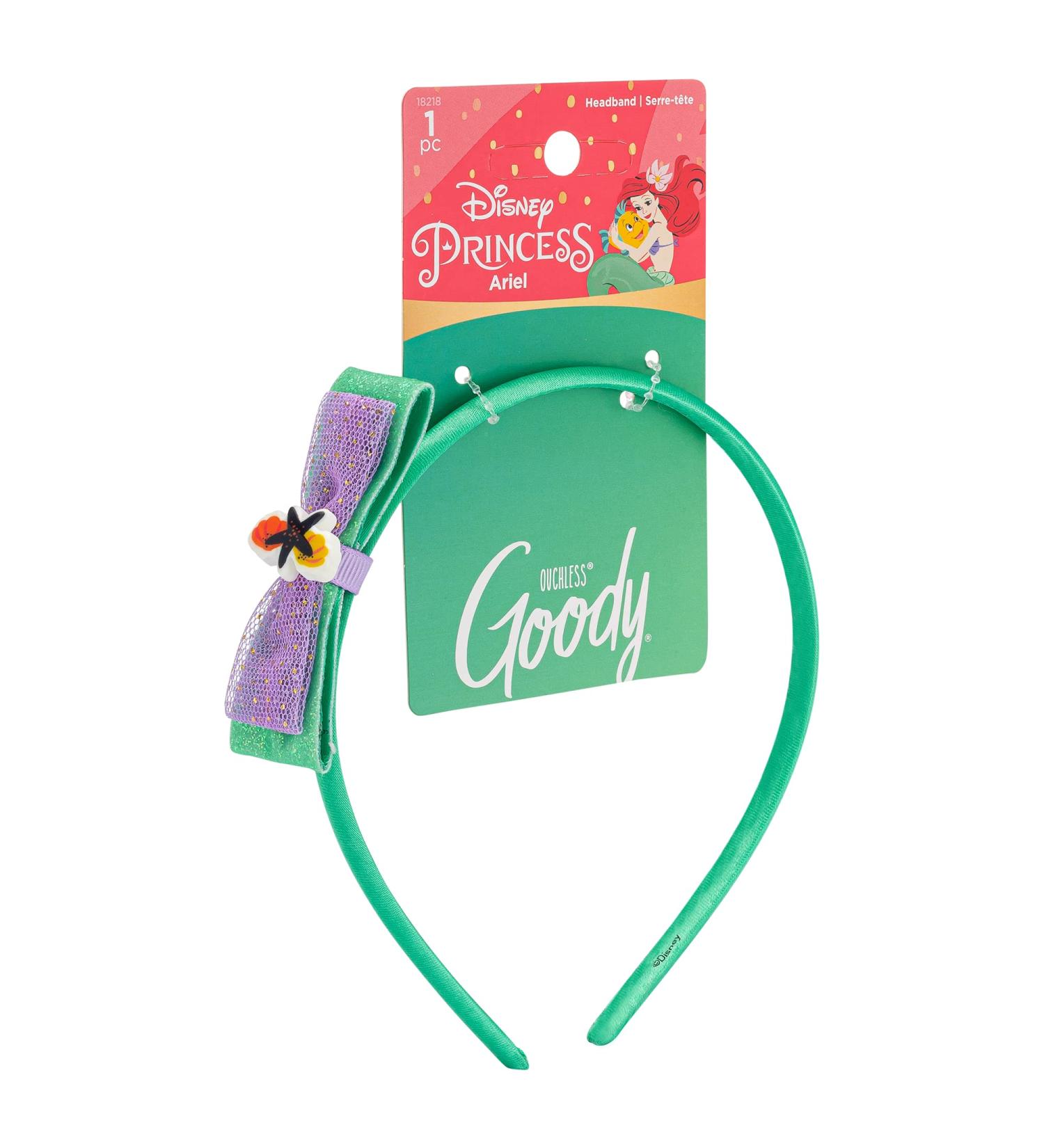 GOODY Ouchless Disney Princess Ariel Headband - Comfort Fit for All-Day Wear - Beautiful Design for Instant Style - Pain-Free Hair Accessories for All Hair Types - Buy Online on GoSupps.com