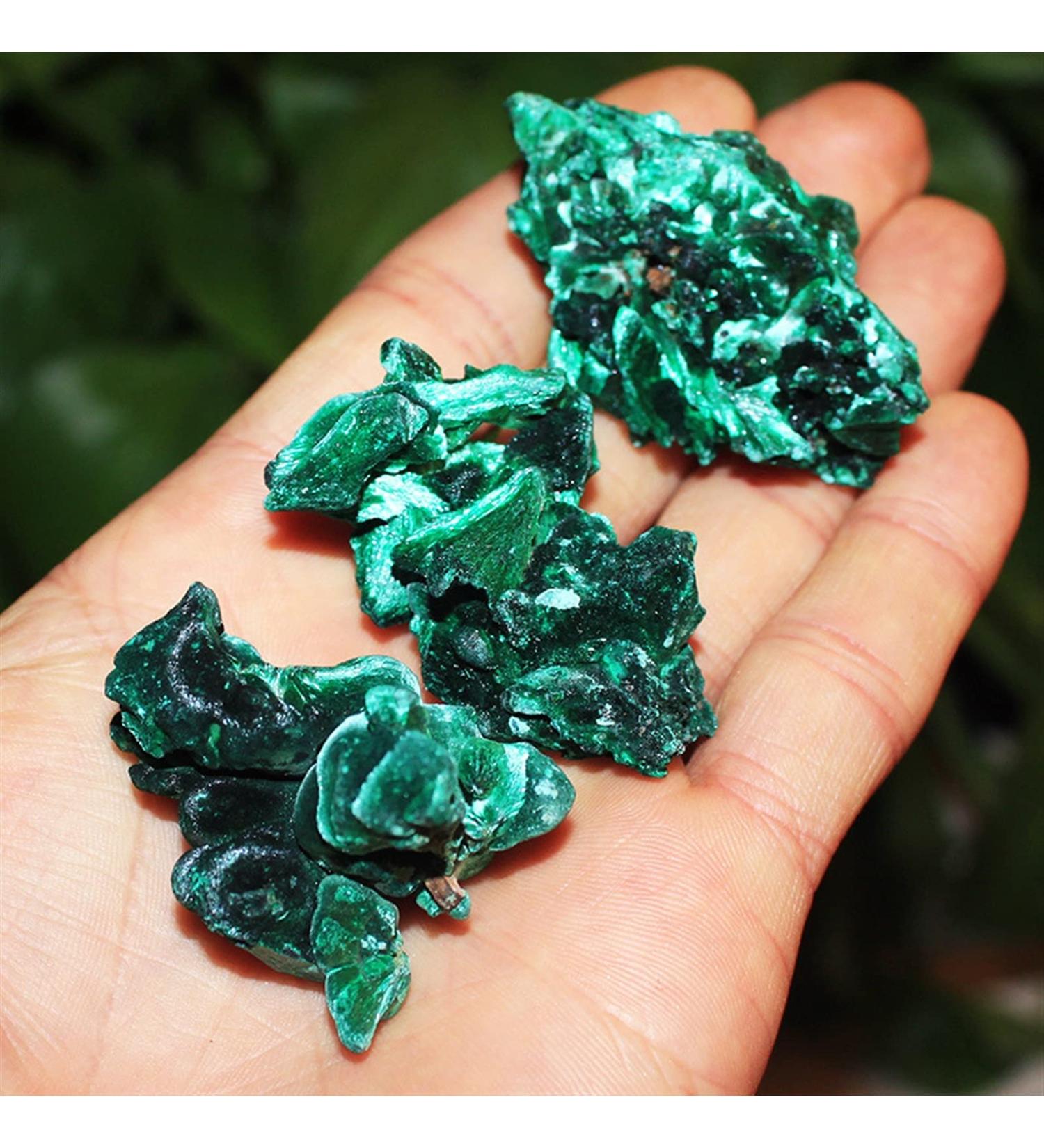 Natural Malachite Specimen Crystal Stones and Crystals Crystal Stone Crystal Reiki - Buy Online on GoSupps.com
